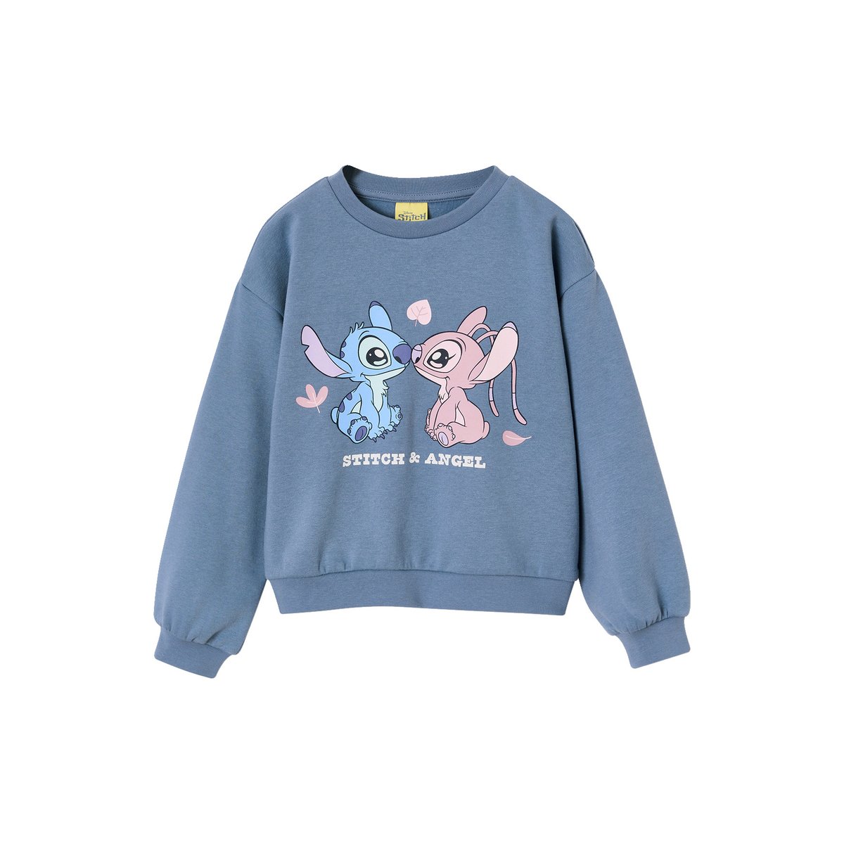Sweat Lilo et Stitch bleu chambray, VERTBAUDET