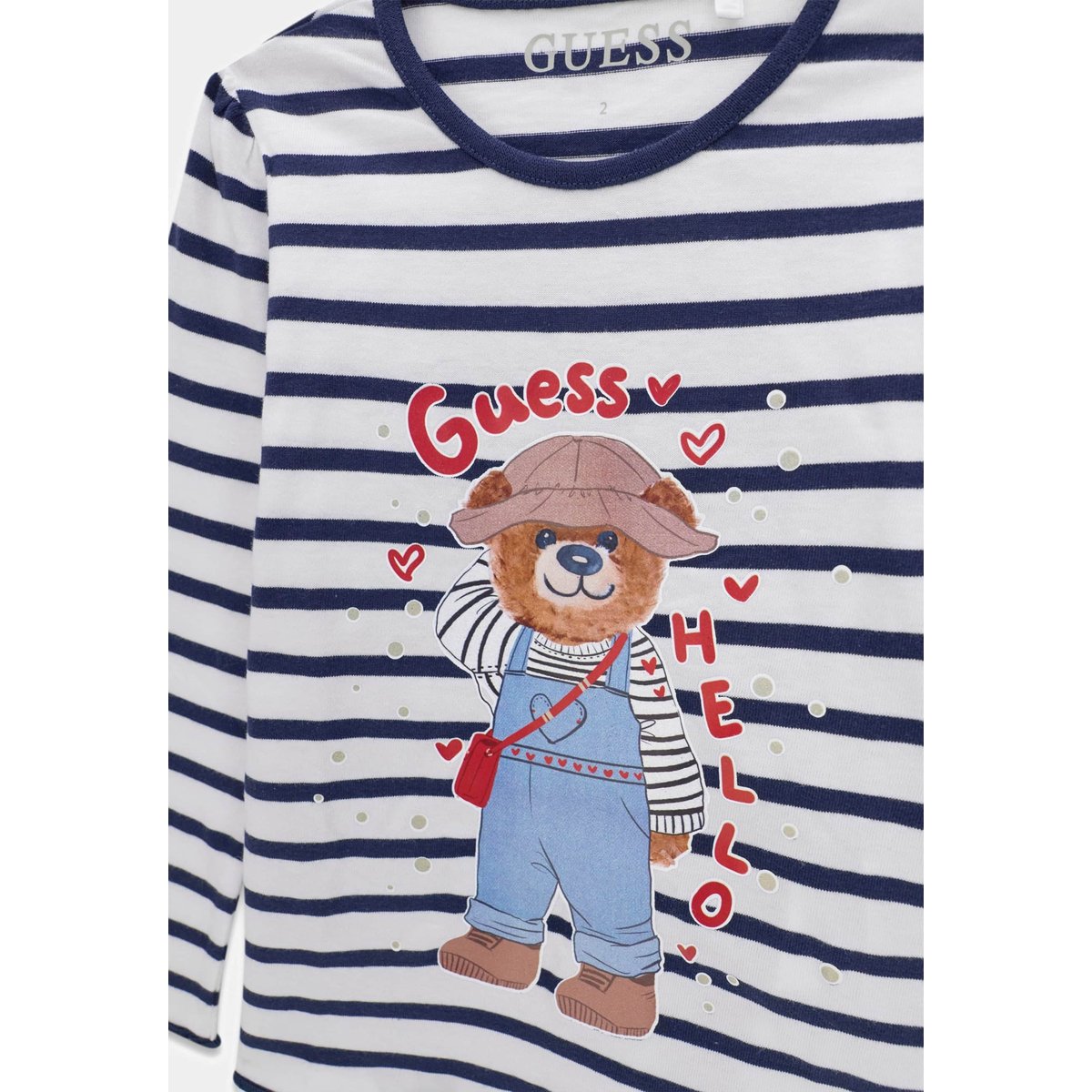 T-Shirt Imprimé À Rayures sb12, GUESS KIDS