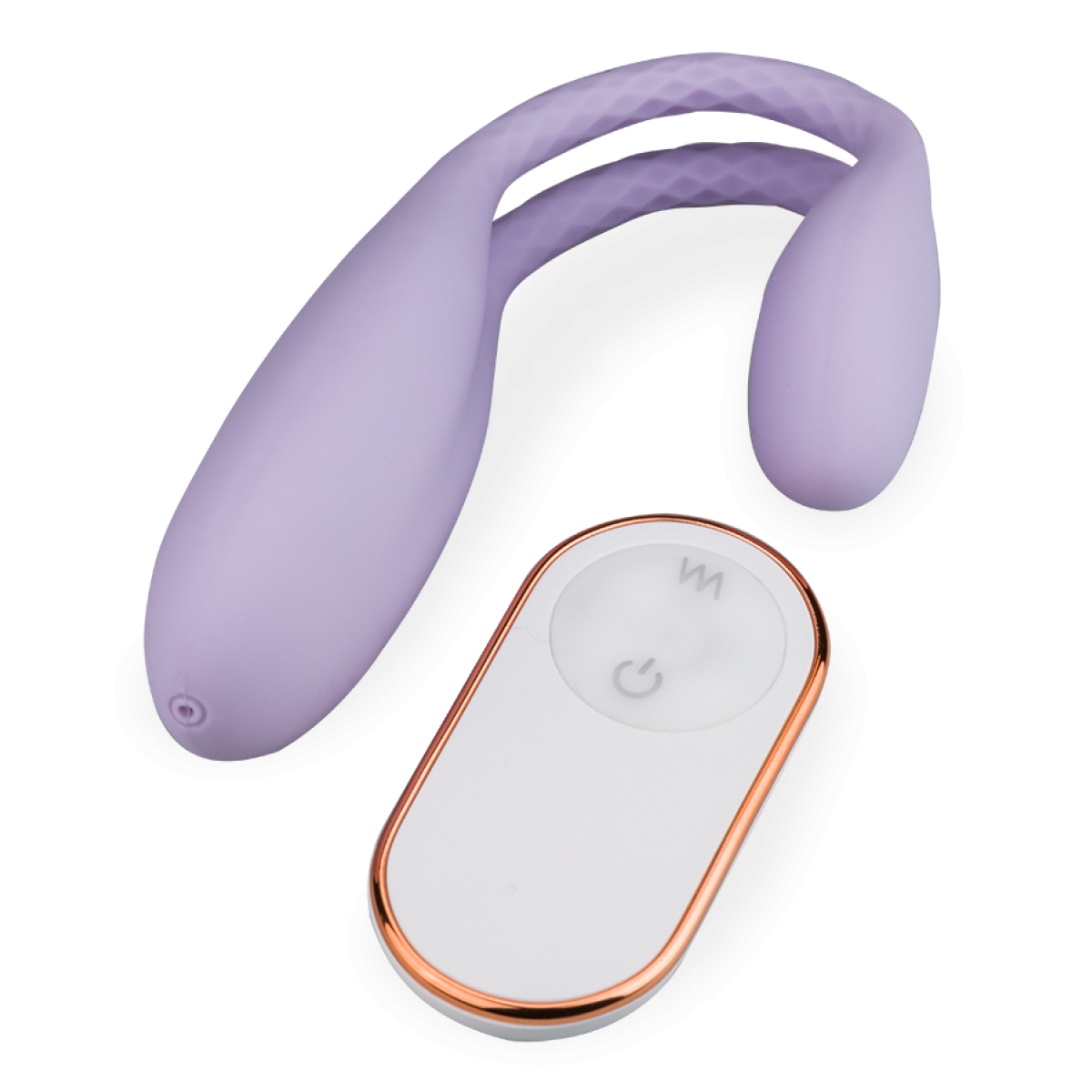 Vibromasseur puissant pour couple télécommandé Sharing lilas, LOVE AND VIBES