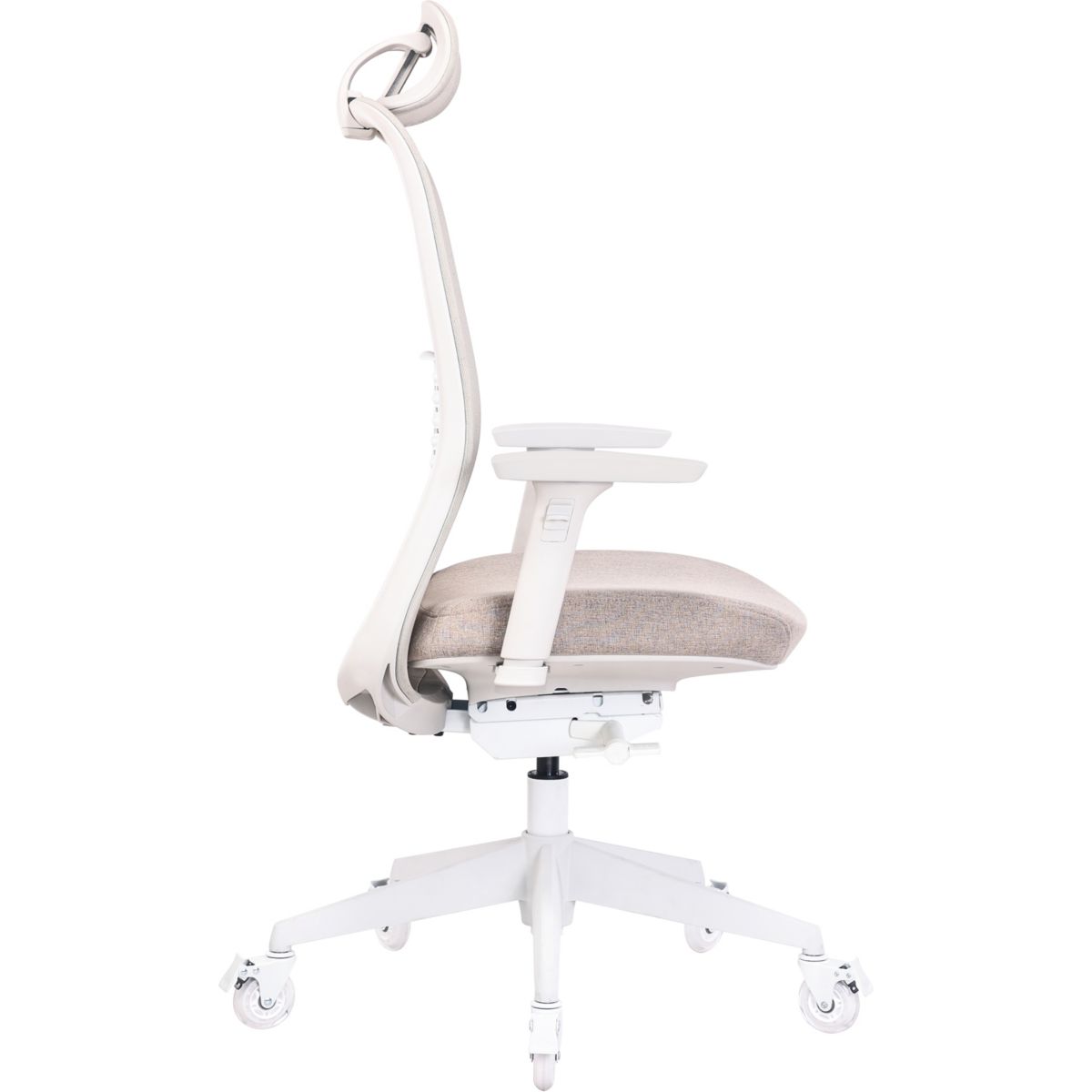 Chaise gaming C15 Ergo Beige Progress couleur unique, SKILLKORP