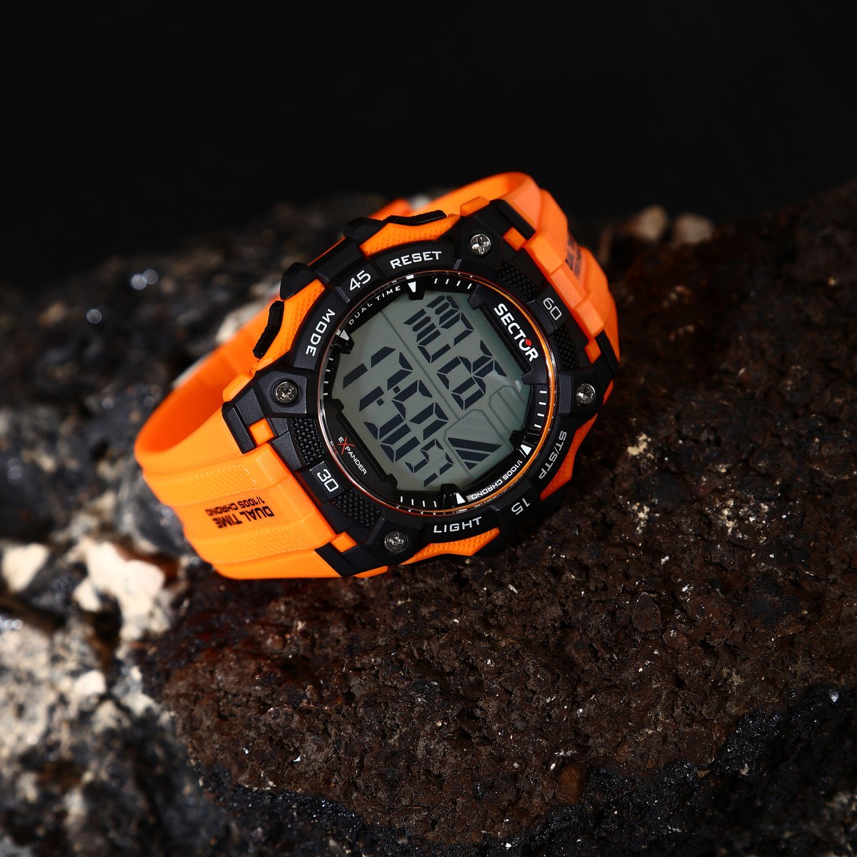 Montre digitale EX-51 black,orange, SECTOR NO LIMITS