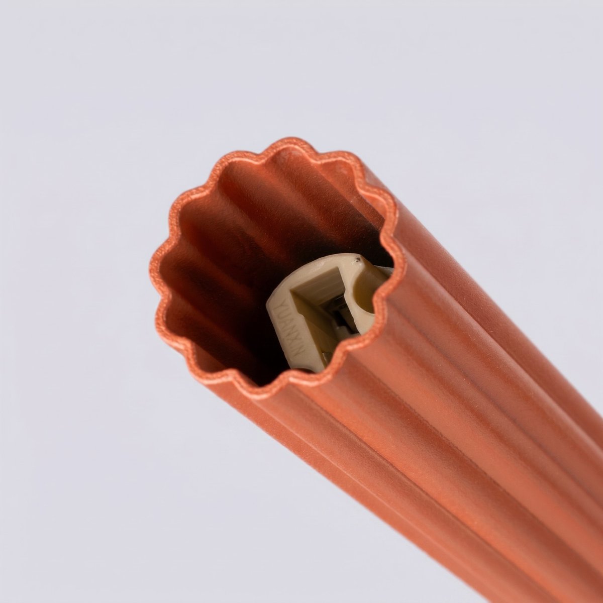 Suspension Acier Ocre Rouge G9 1 Arche ocre rouge, EDEN