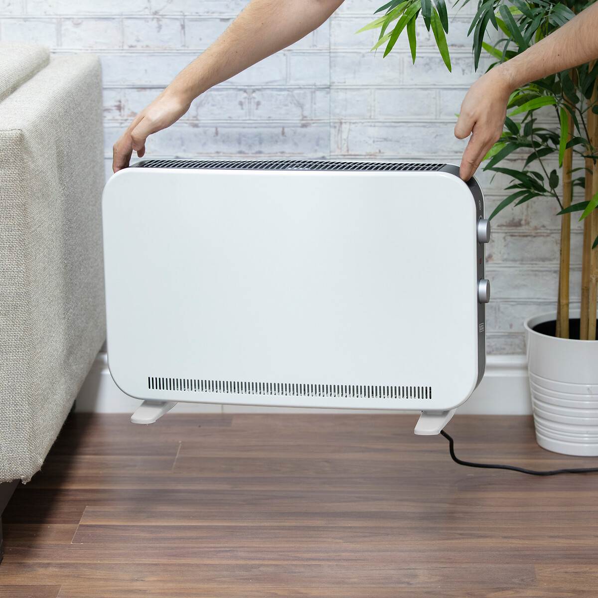 2KW Convection Heater - BXCV41001 white, BLACK & DECKER