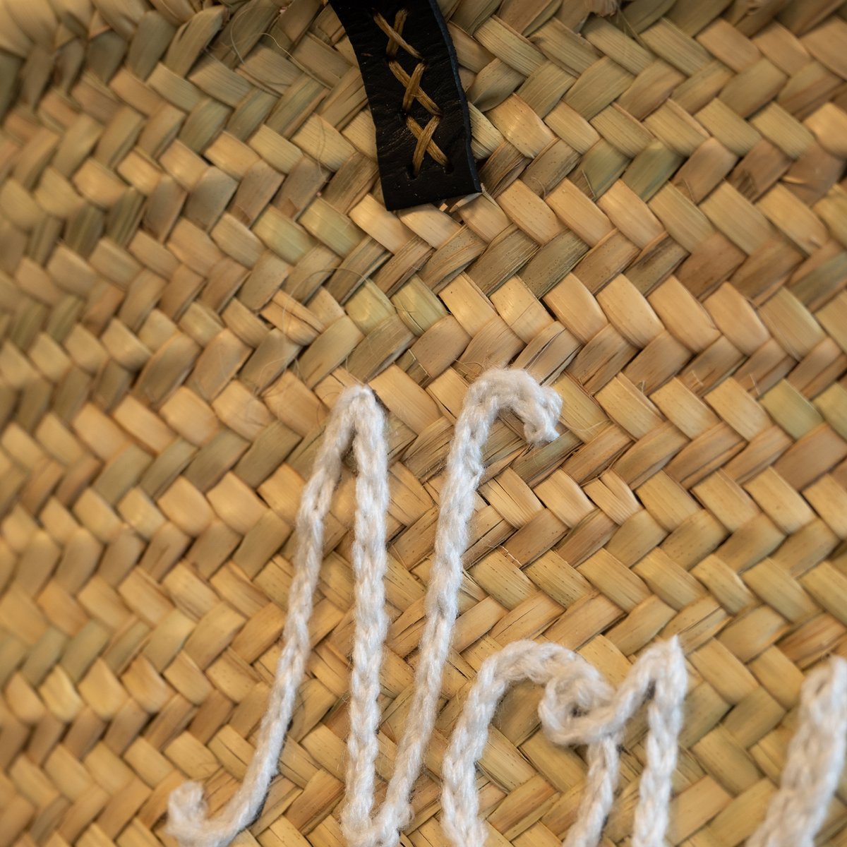 Panier NOUNOU - LOJI blanc, HOME MAISON