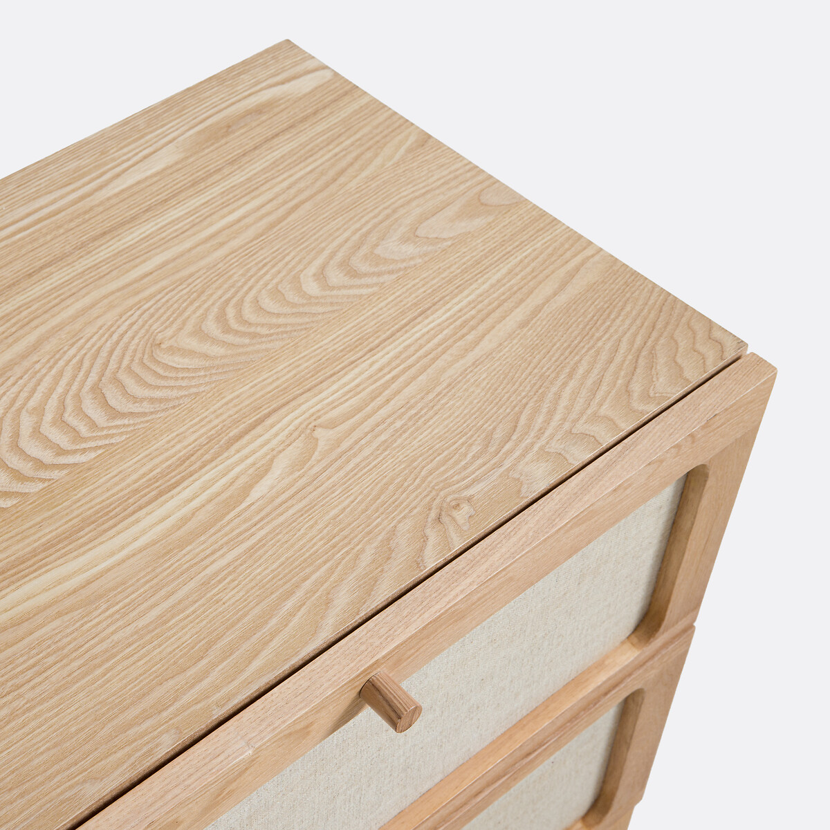 Buffet enfilade, frêne et lin, Esmara teinté chêne /lin, LA REDOUTE INTERIEURS