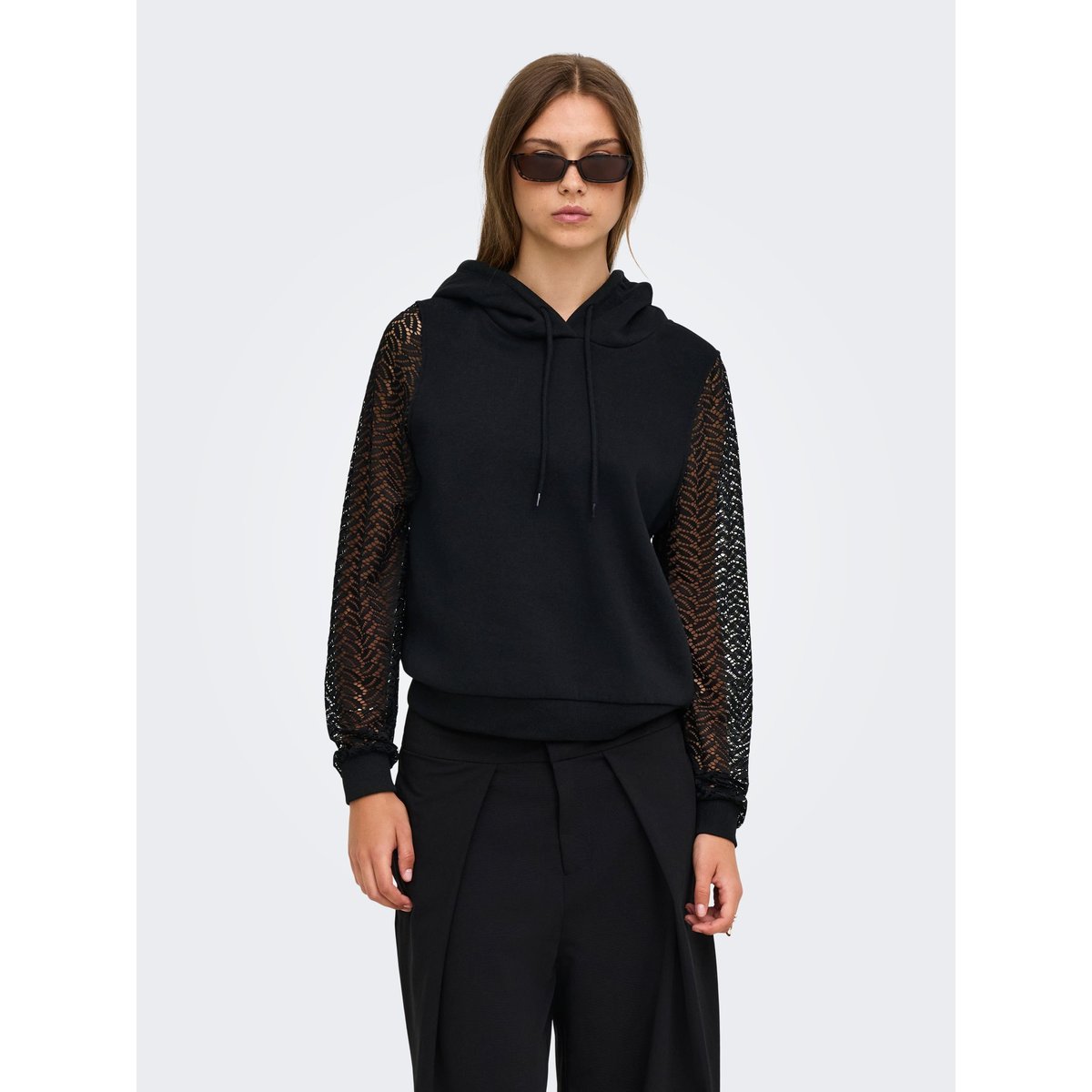 Sweat À Capuche noire - black, ONLY