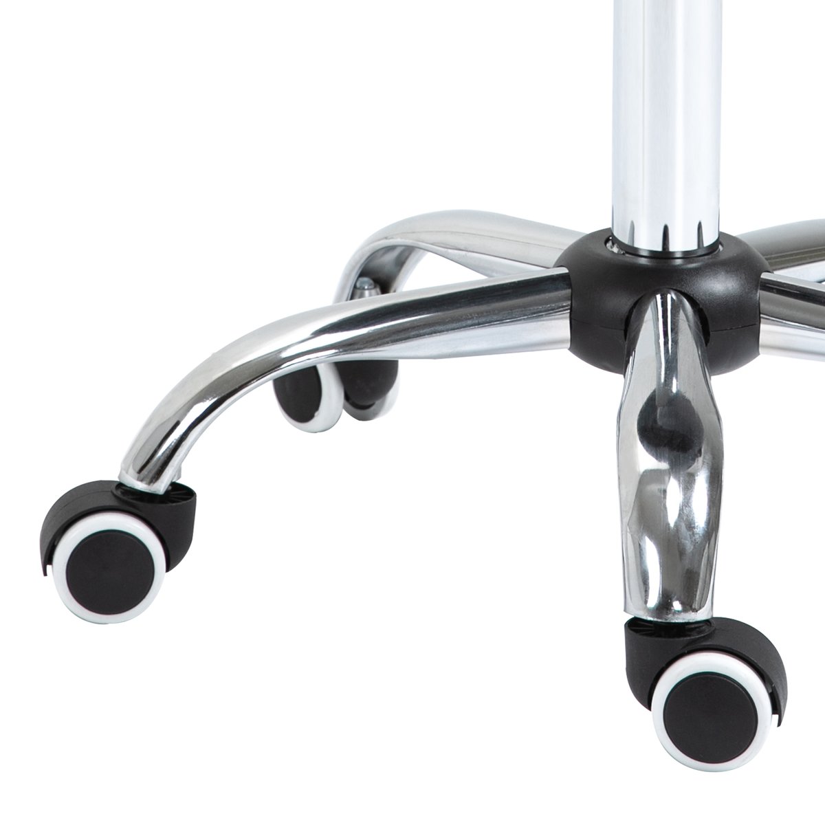 Tabouret de salon Métal Gris gris, HOMCOM