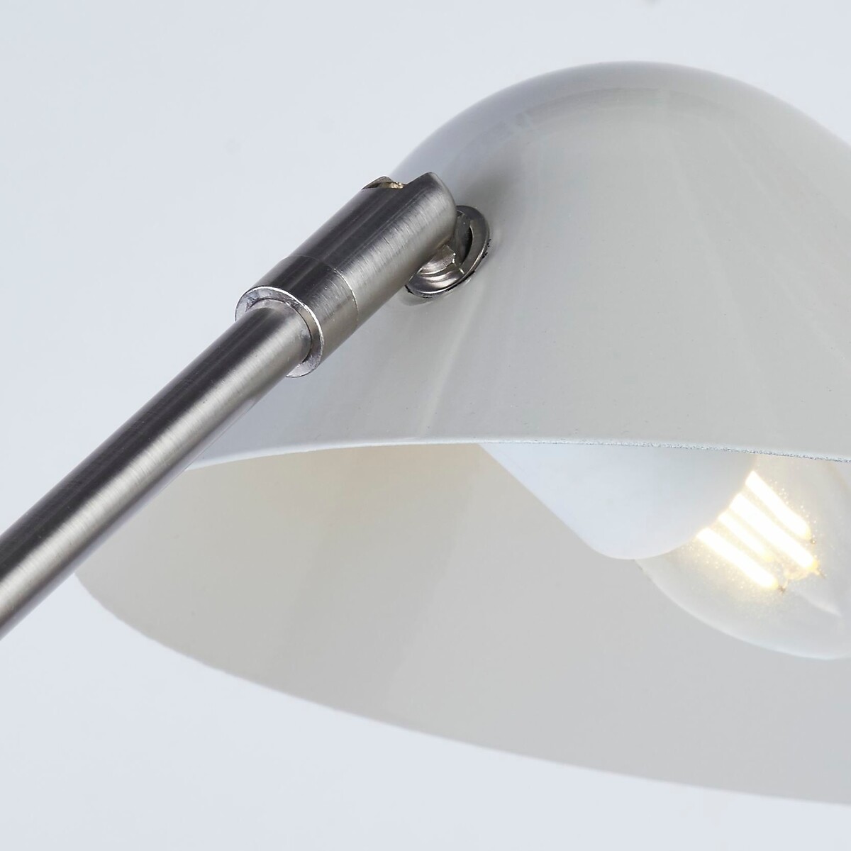 Granby Metal Shade Floor Lamp chrome, SO'HOME