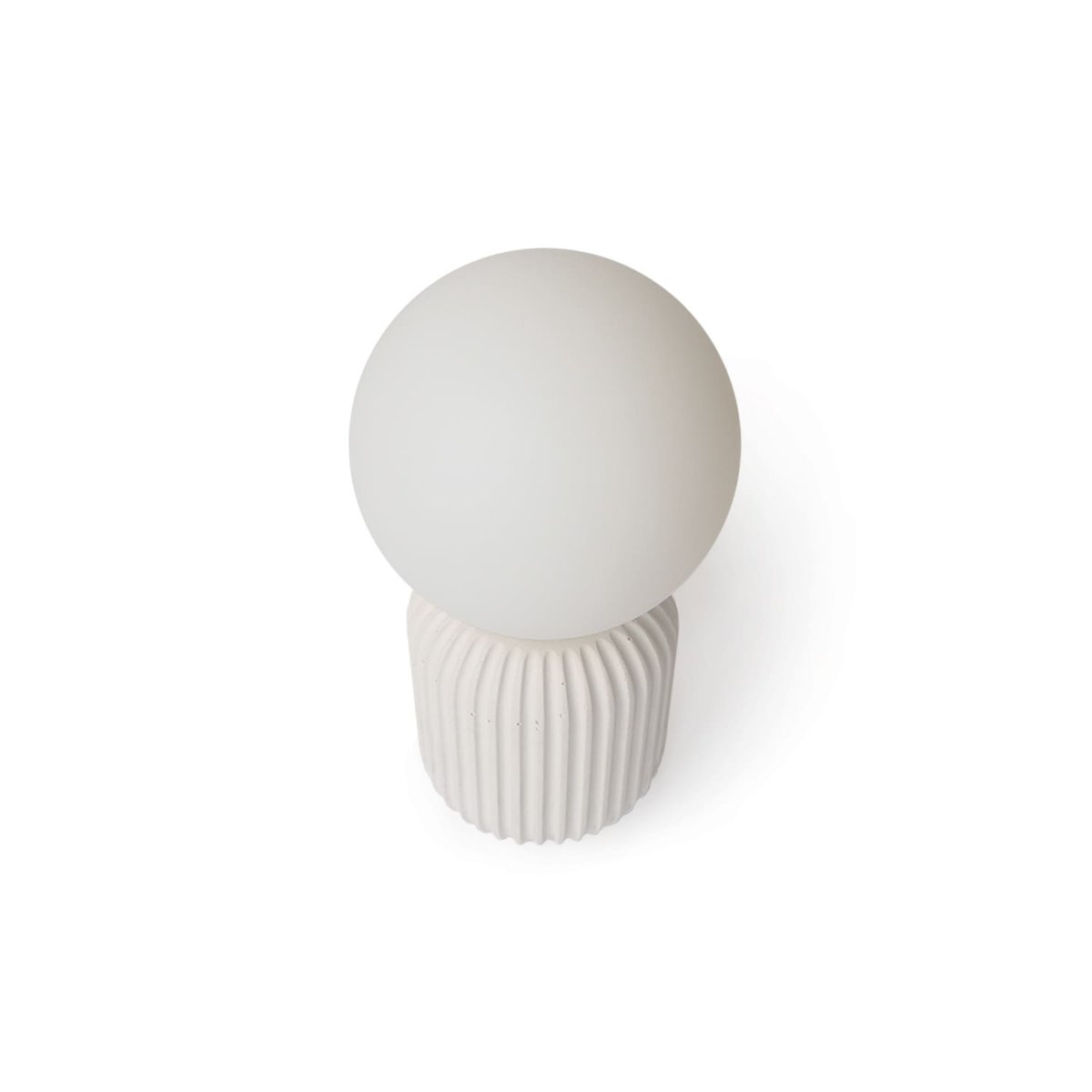 Lampe à poser béton - FROUFROU blanc, GONE'S
