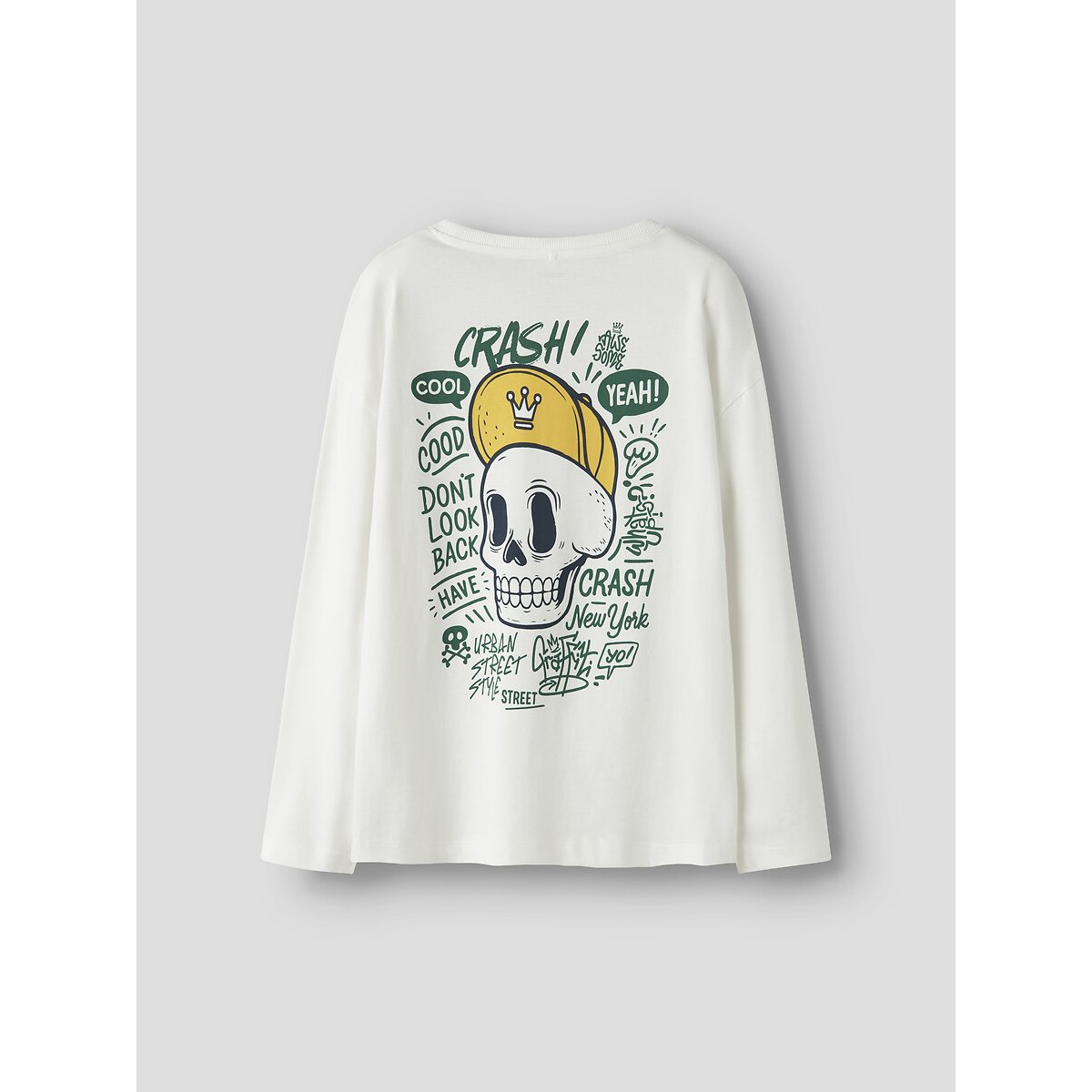 T-shirt manches longues ecru, NAME IT