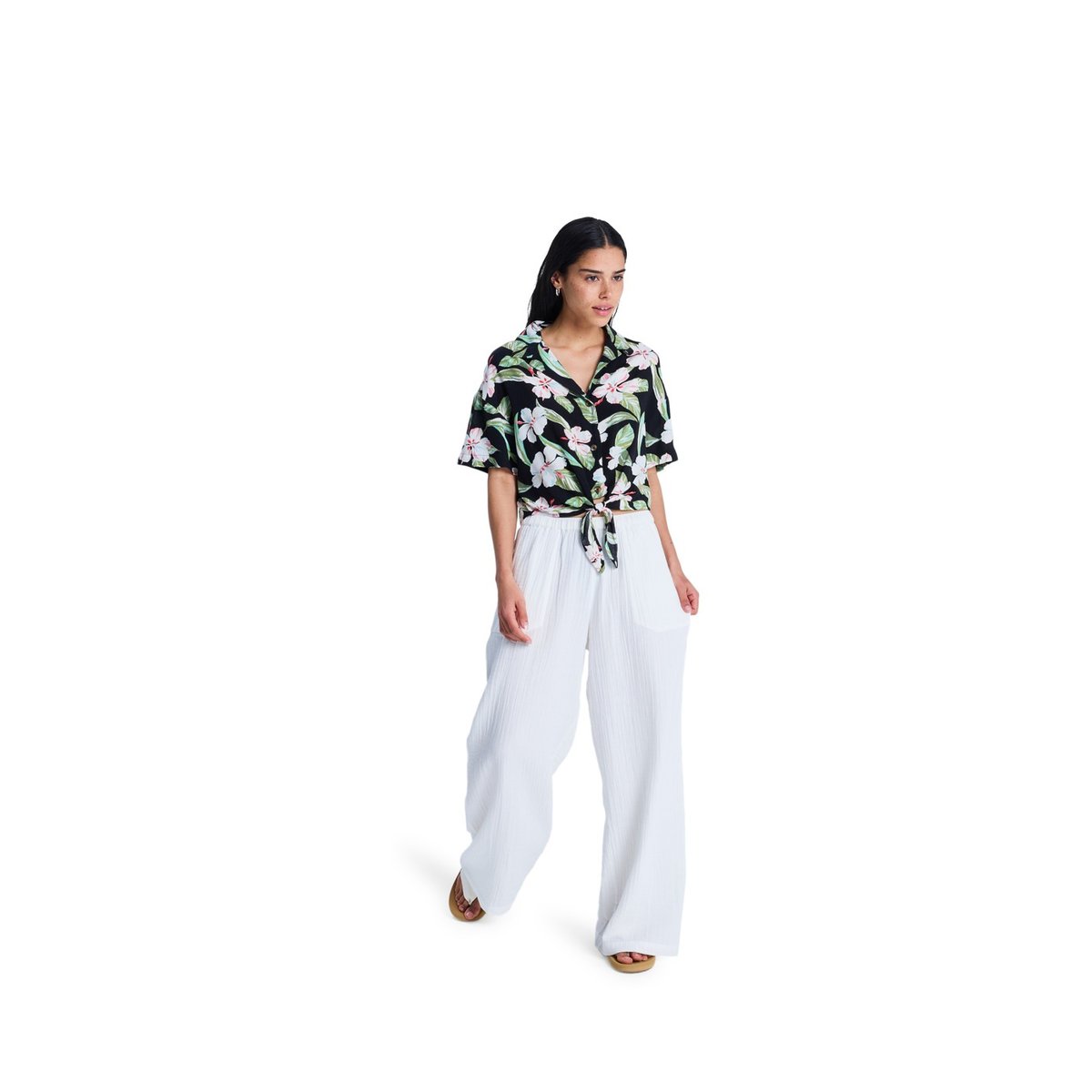Haut léger SALTY SWEET. noir anthracite spring charming, ROXY