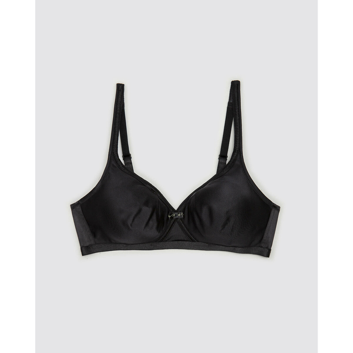 Soutien sem armação, Cœur Croisé Satiné preto , PLAYTEX