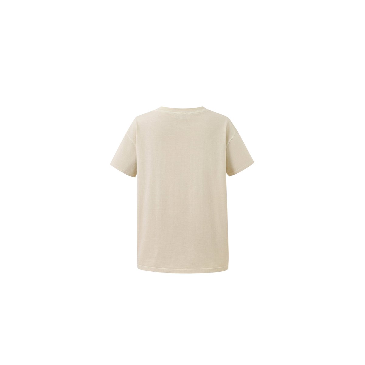 T-shirt en coton PISTIA beige crème, FRNCH