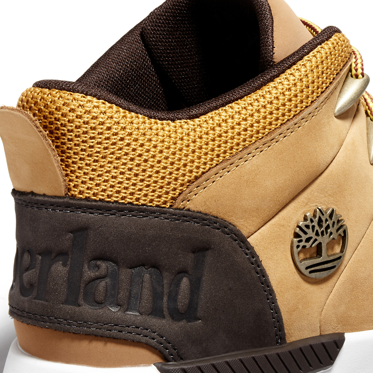 Sprint Trekker leren sneakers kastanje, TIMBERLAND