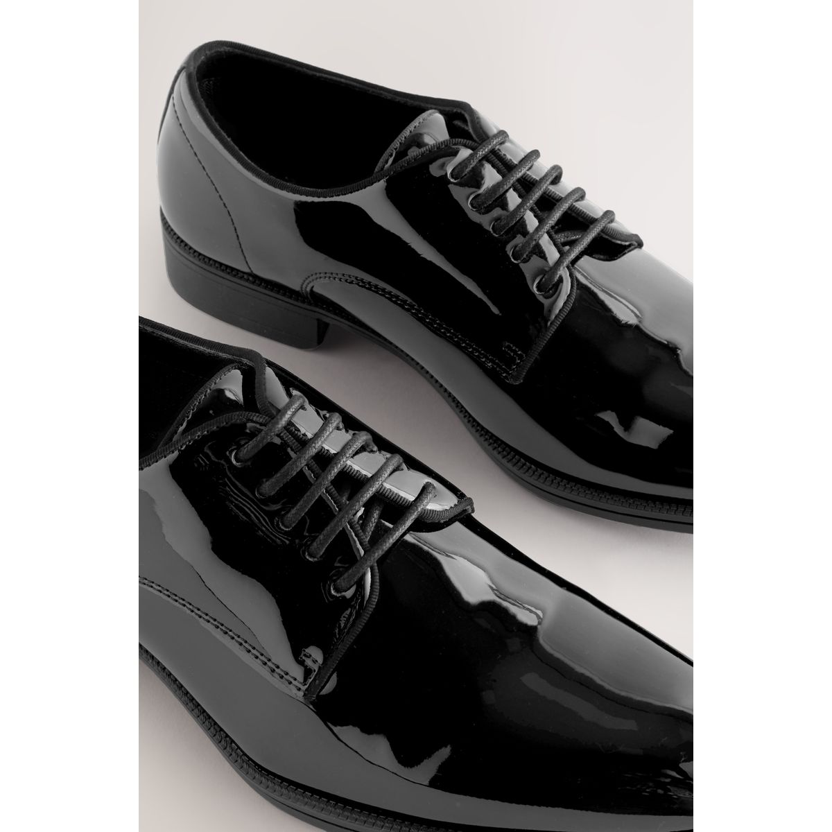 Derbys vernies noir, NEXT