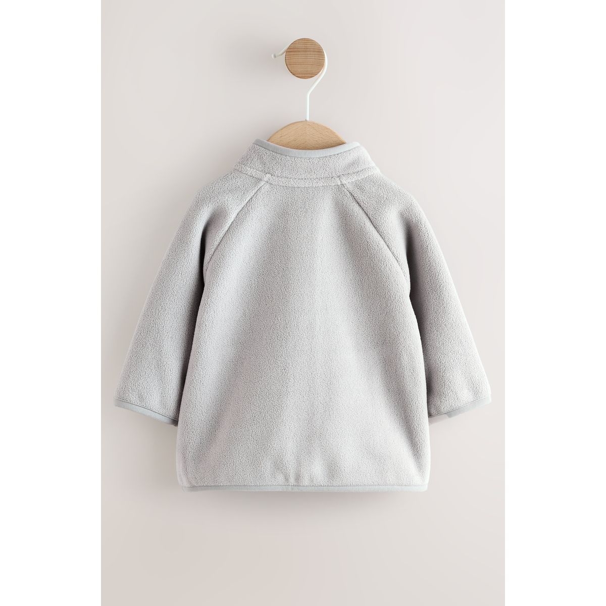 Veste bébé zippée en micro polaire gris, NEXT