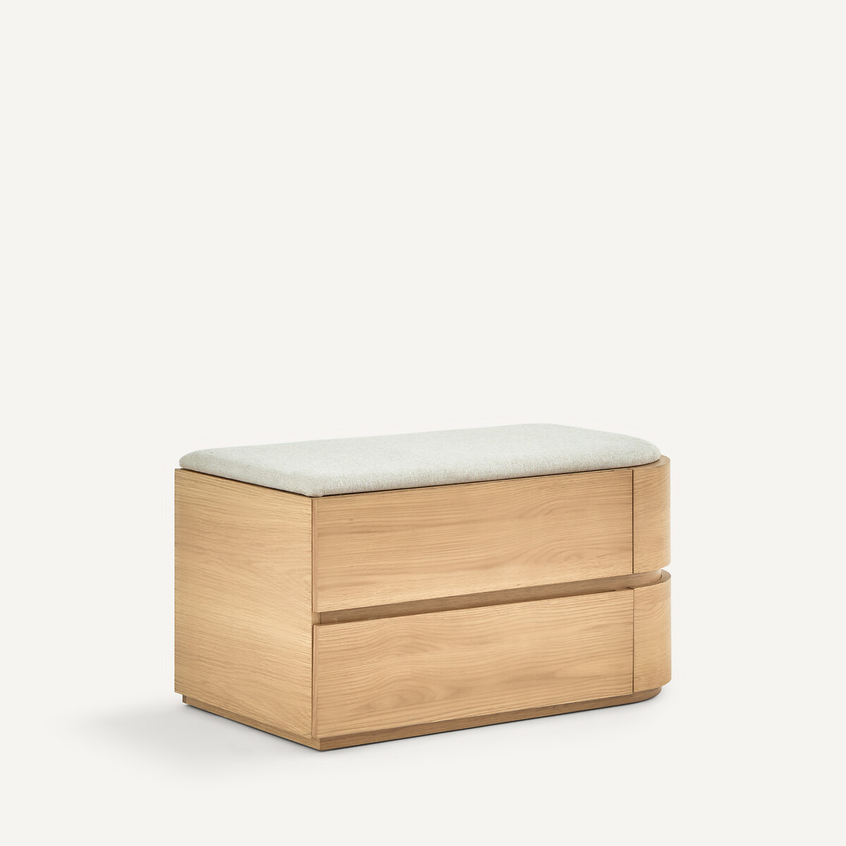 Mueble bajo para armario modular en chapa de roble, EVORIA natural, AM.PM