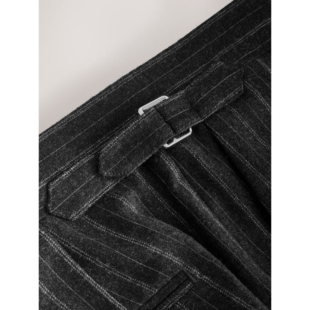 Pantalon de costume à rayures Signature gris anthracite, NEXT