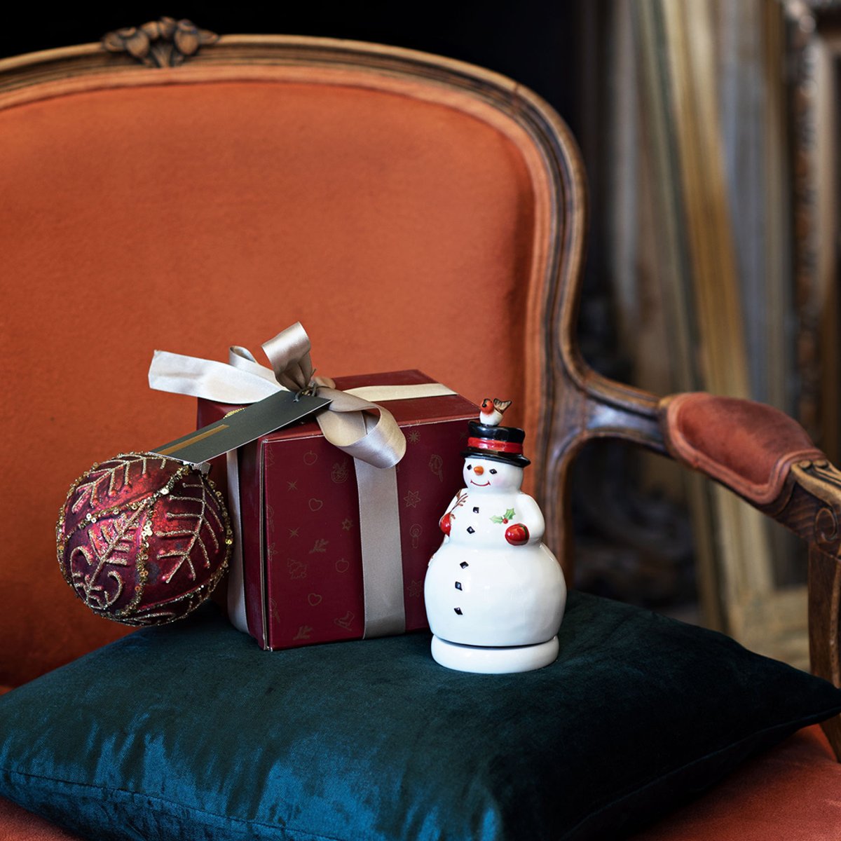 Bonhomme De Neige, Tournant NOSTALGIC MELODY blanc, VILLEROY & BOCH
