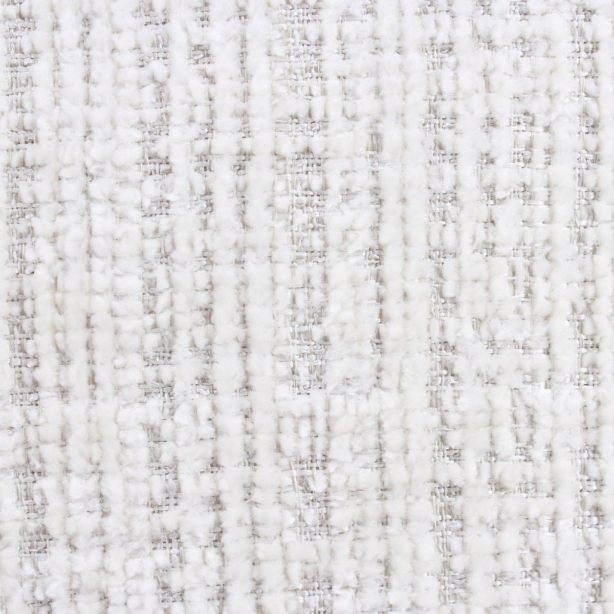 Coussin en velours texturé 40x60cm blanc, ORNAMI