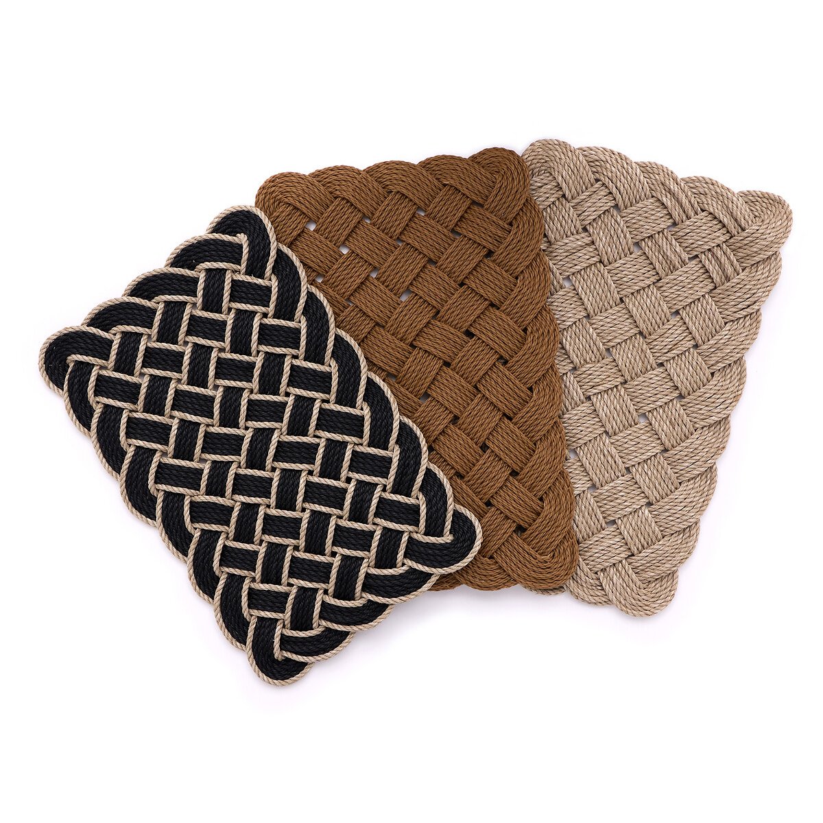 My Mat Outdoor Lovers Knot Rope Doormat beige, MY MAT