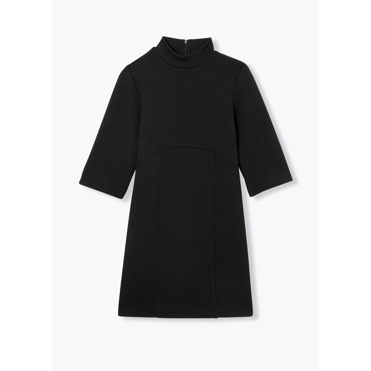 Robe courte en jersey milano noir, PROMOD