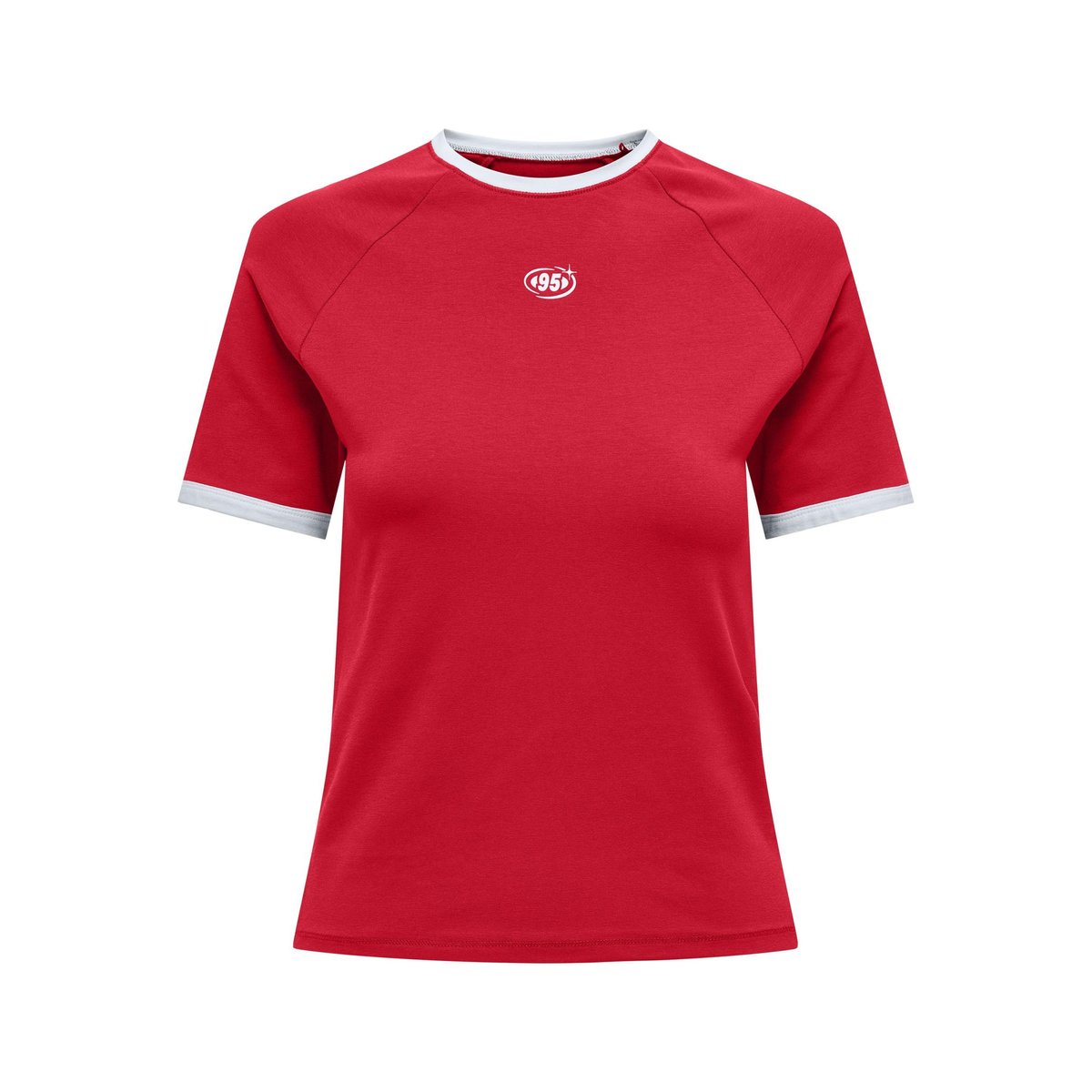 T-Shirt true red, ONLY
