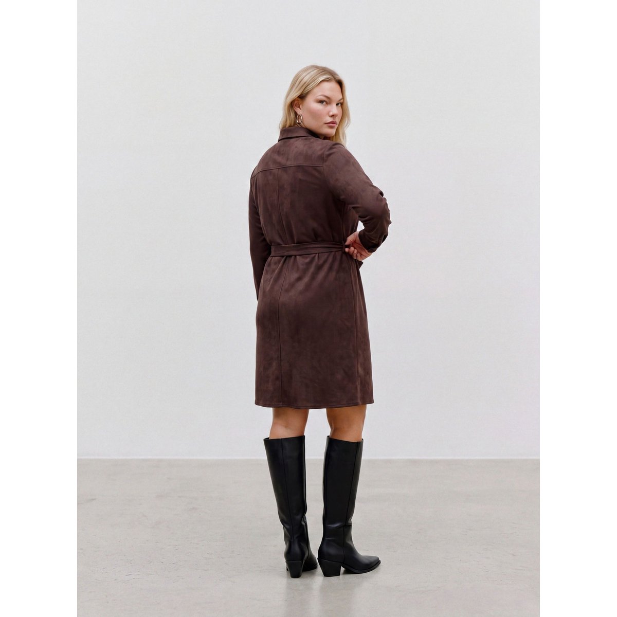 Robe marron - chocolate torte, VERO MODA