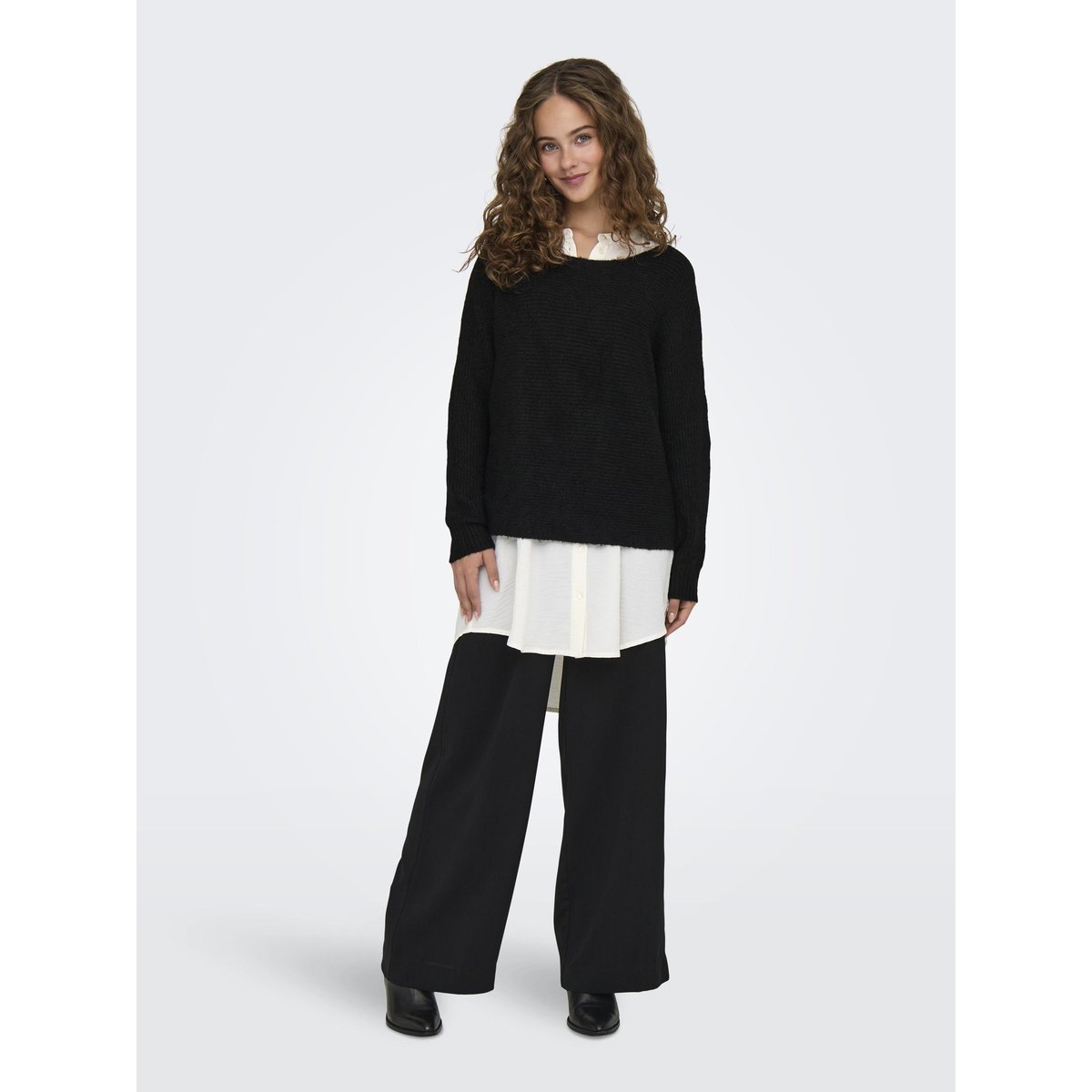 Pull En Maille noire - black, JDY