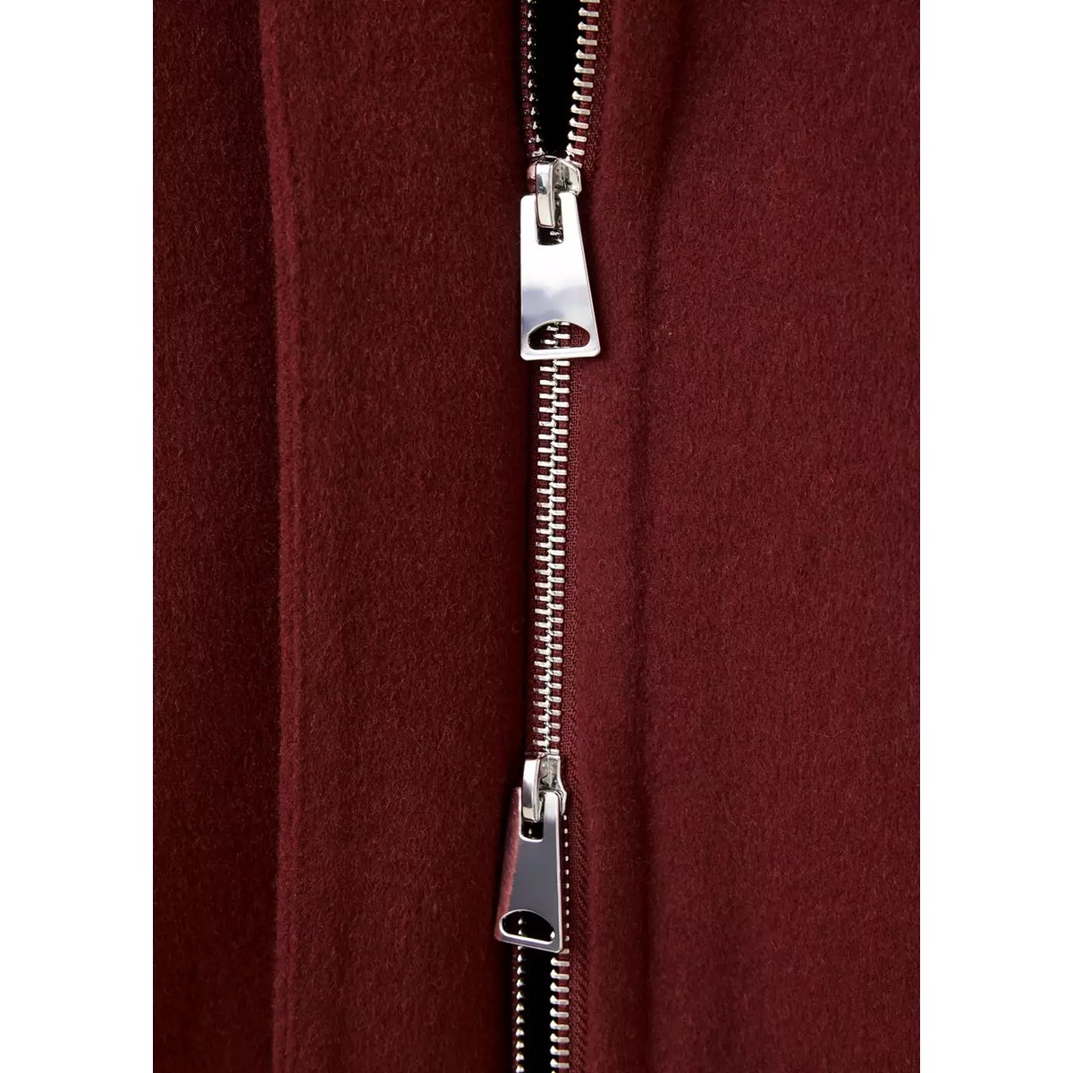 Veste bomber laine rouge, MANGO