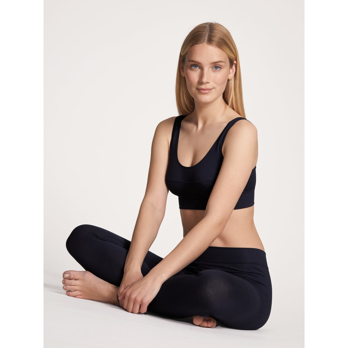 Leggings Coton ELASTIC bleu lapis foncé, CALIDA