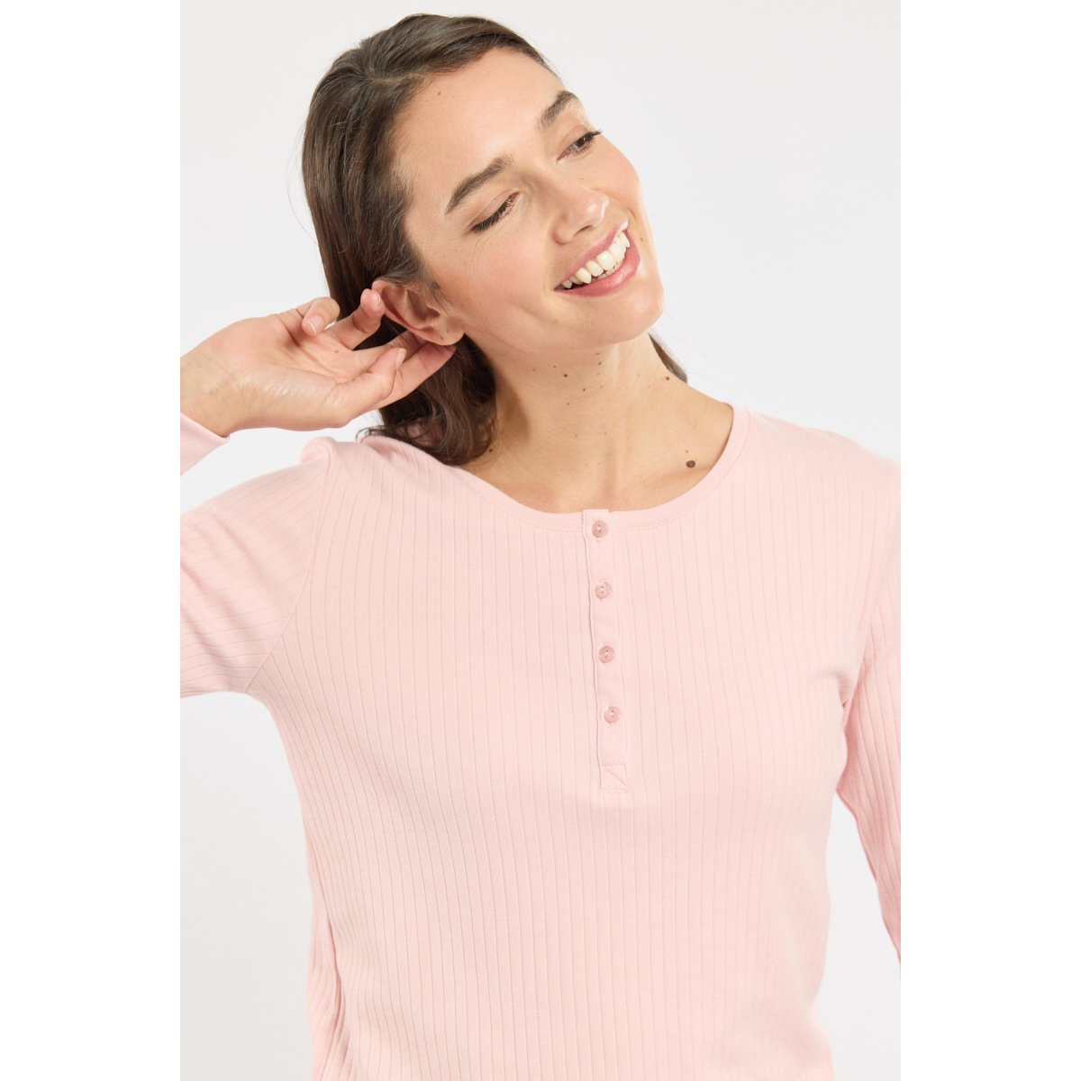 Pyjama long en coton liberty marsouin, ARMOR-LUX