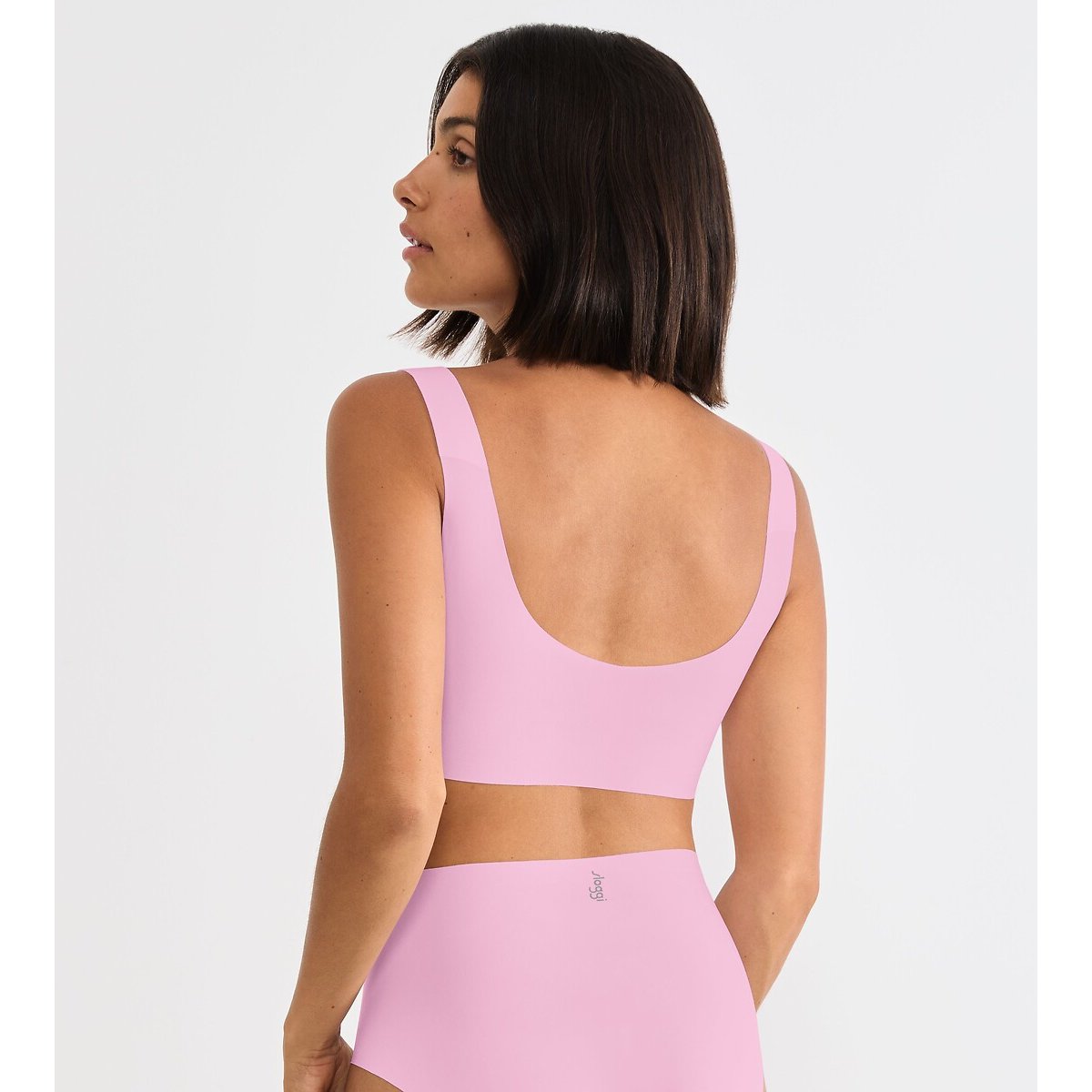 Brassière encolure arrondie Zero Feel 2.0 rose dragée, SLOGGI