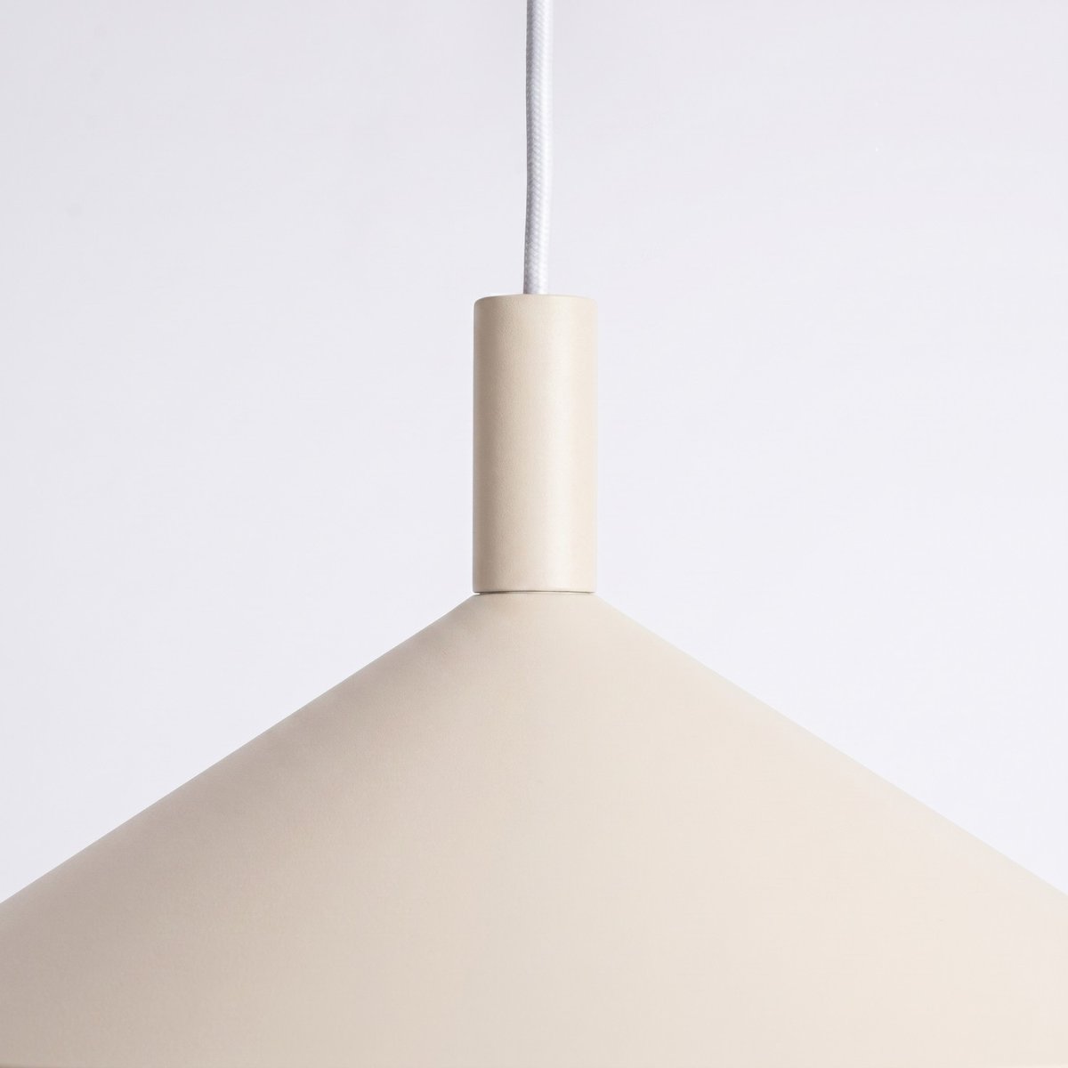 Suspension Acier Beige E27 1 NOX beige, EDEN