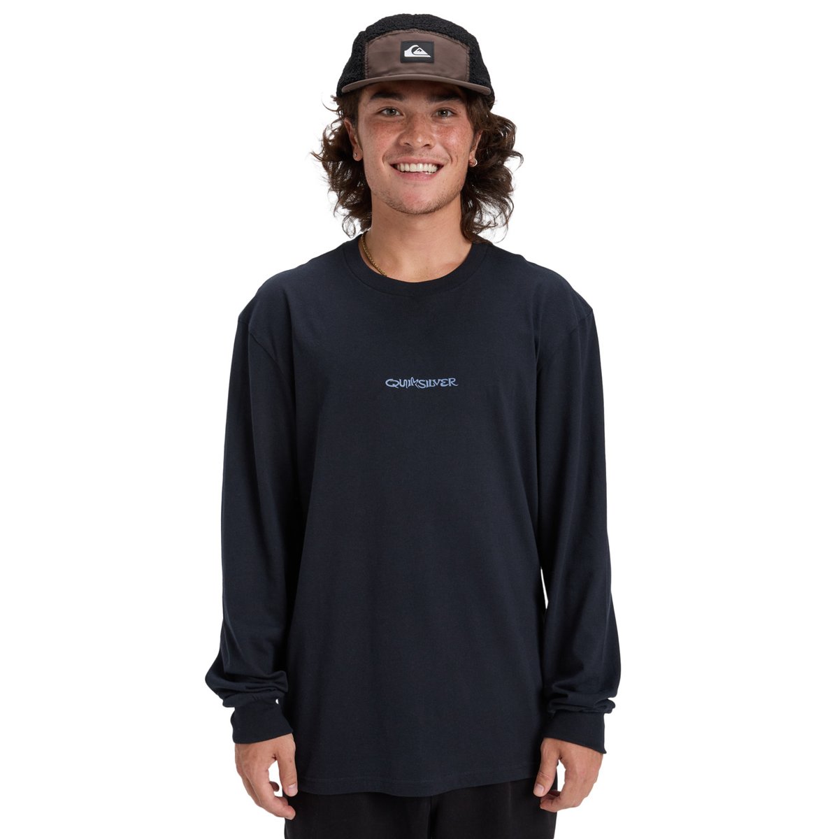 T-shirt manches longues EVO SNAKE TYPE noir black, QUIKSILVER