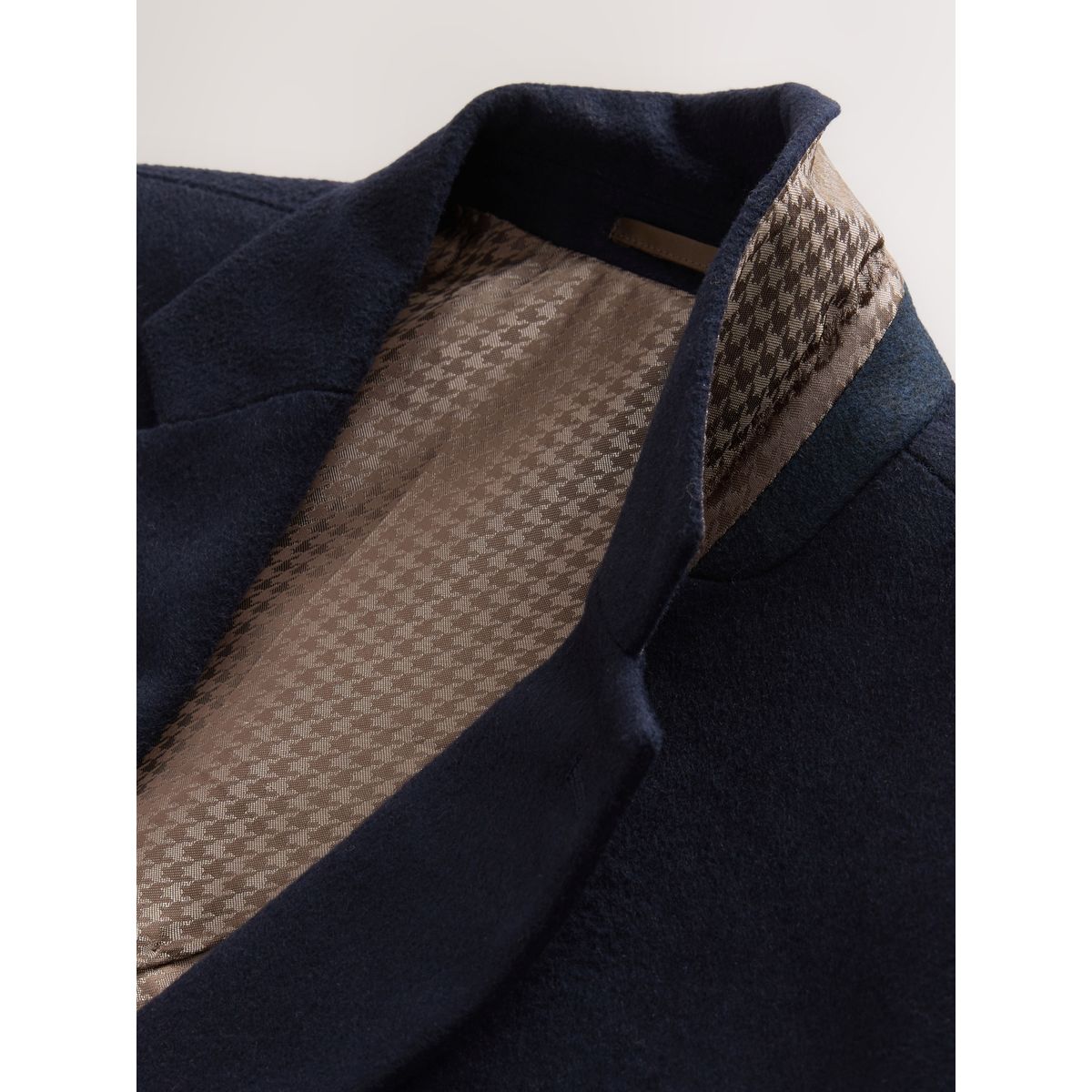 Blazer standard doux en laine majoritaire bleu marine, NEXT