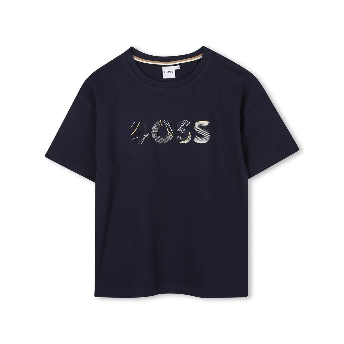 T-shirts à manches courtes bleu cargo, BOSS KIDSWEAR