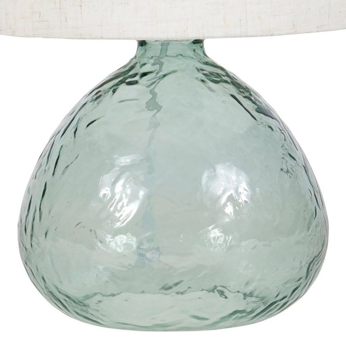 Lampe verre Calista vert, DECORATIE