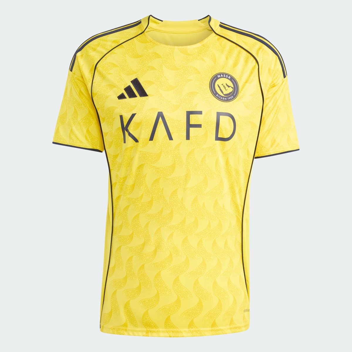 Maillot Domicile Al Nassr Fc 25/26 Maillot Domicile Al Nassr Fc 25/26 impact yellow / night indigo, adidas Performance