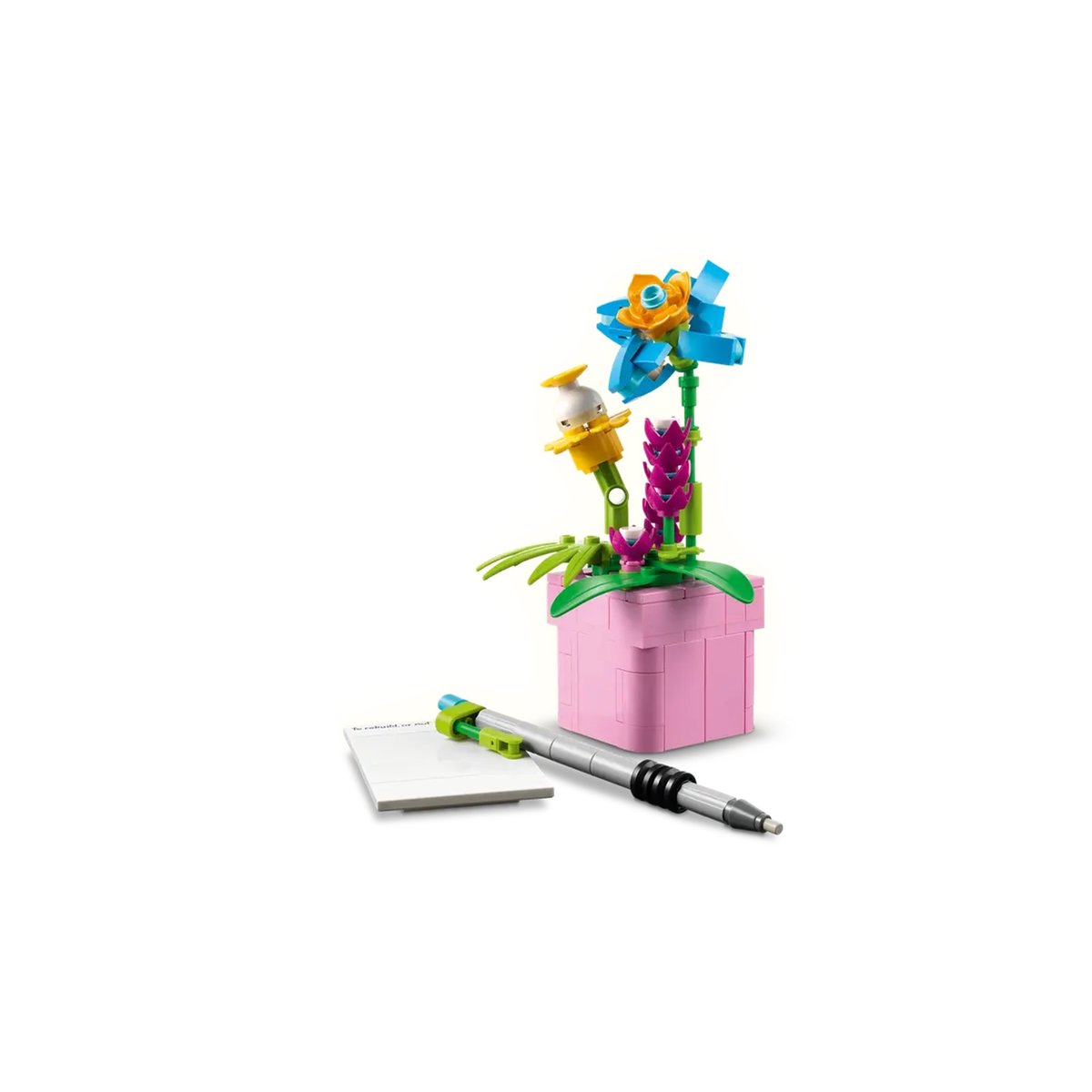 Creator 3 en 1 La machine à écrire avec des fleurs multicolore, LEGO