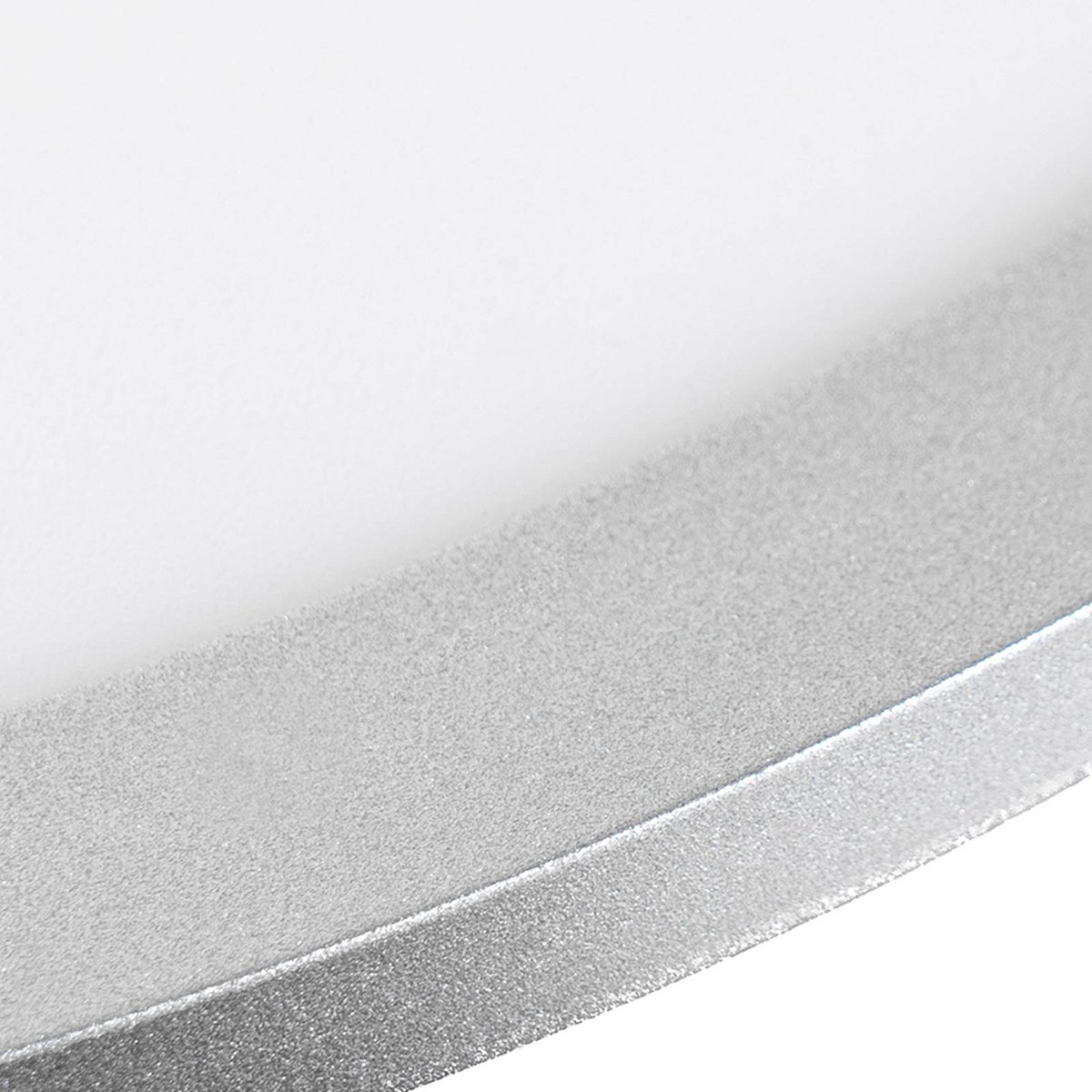 Plafonnier moderneLED, Narima blanc, argent, LINDBY