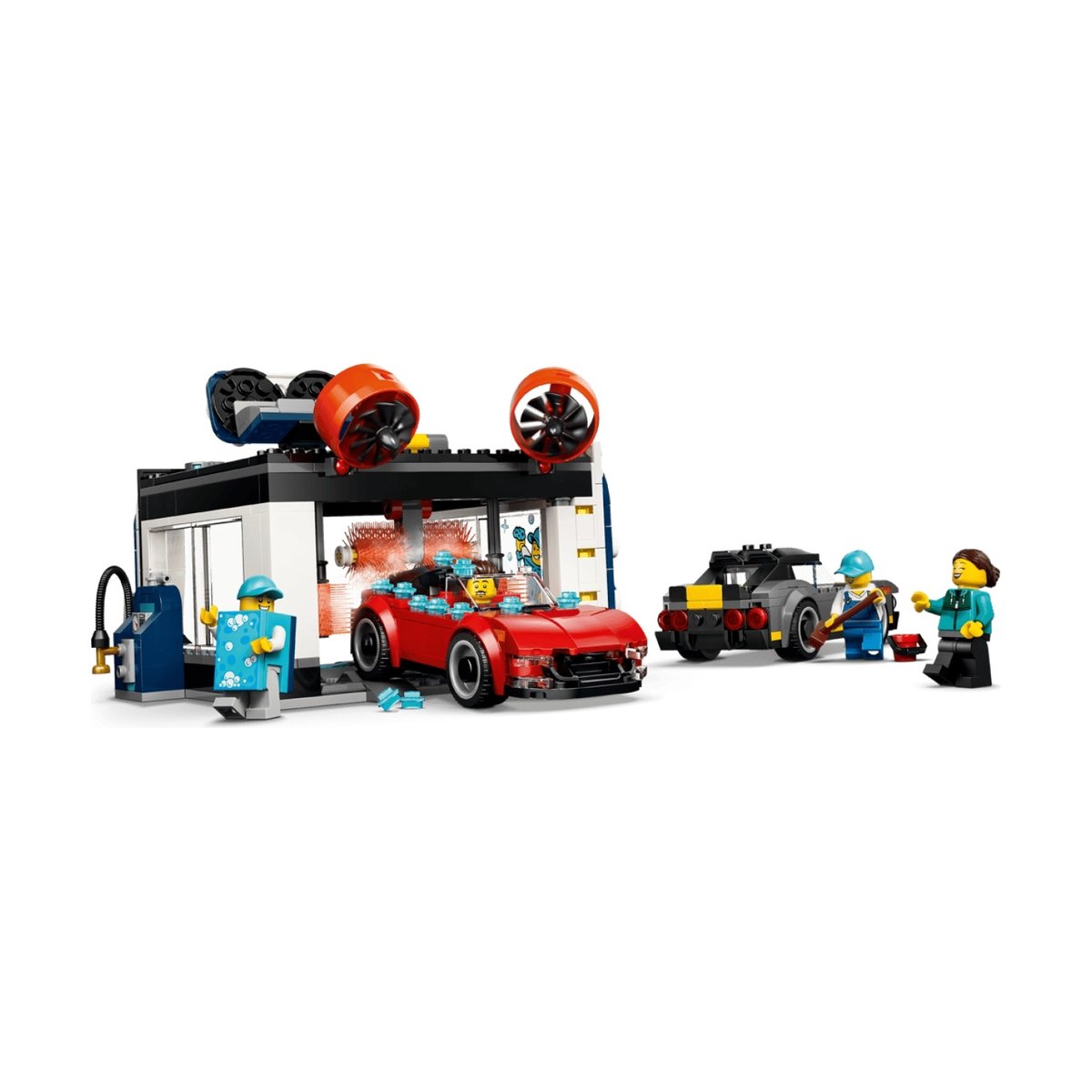 City La station de lavage automatique multicolore, LEGO