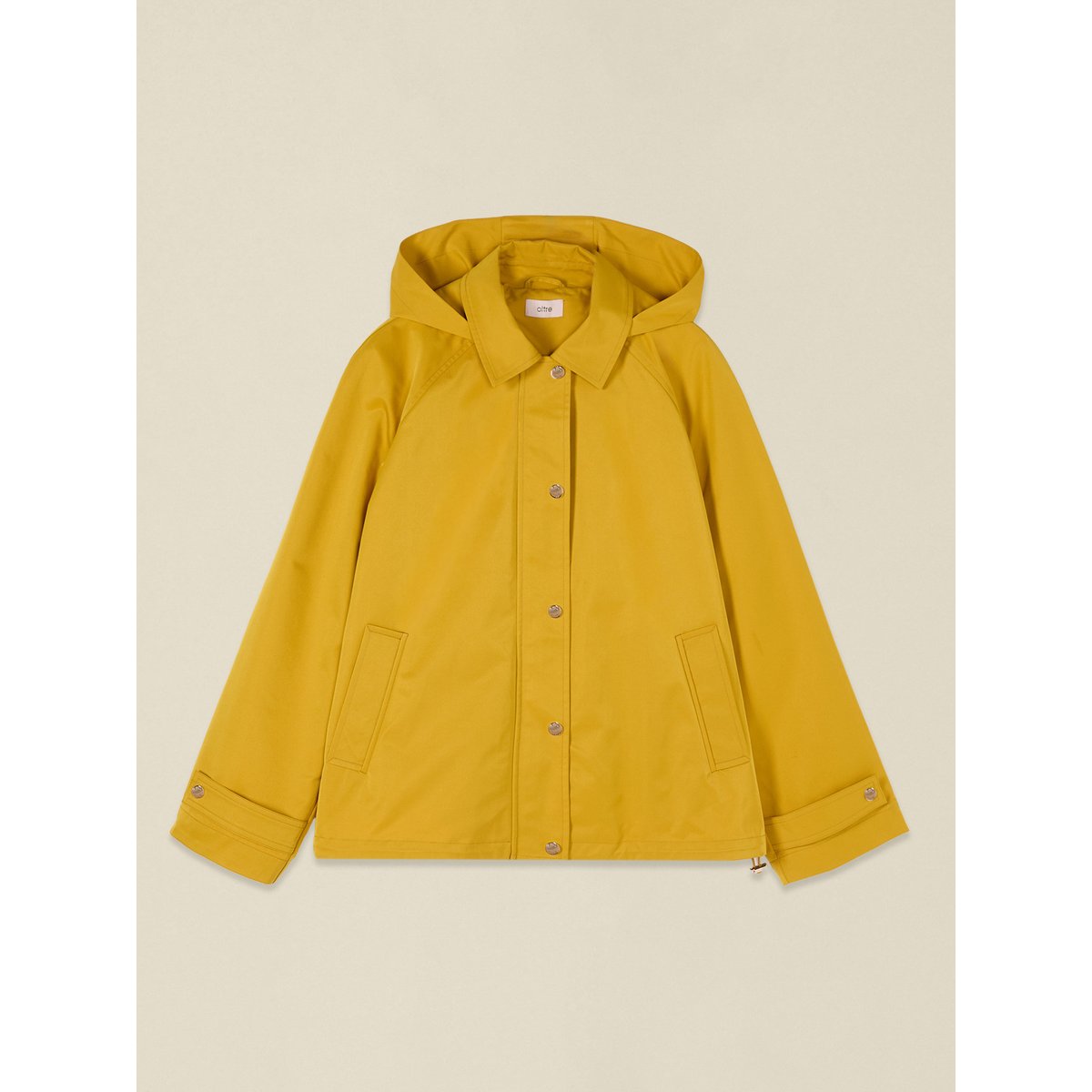 Veste avec intérieur matelassé jaune, OLTRE