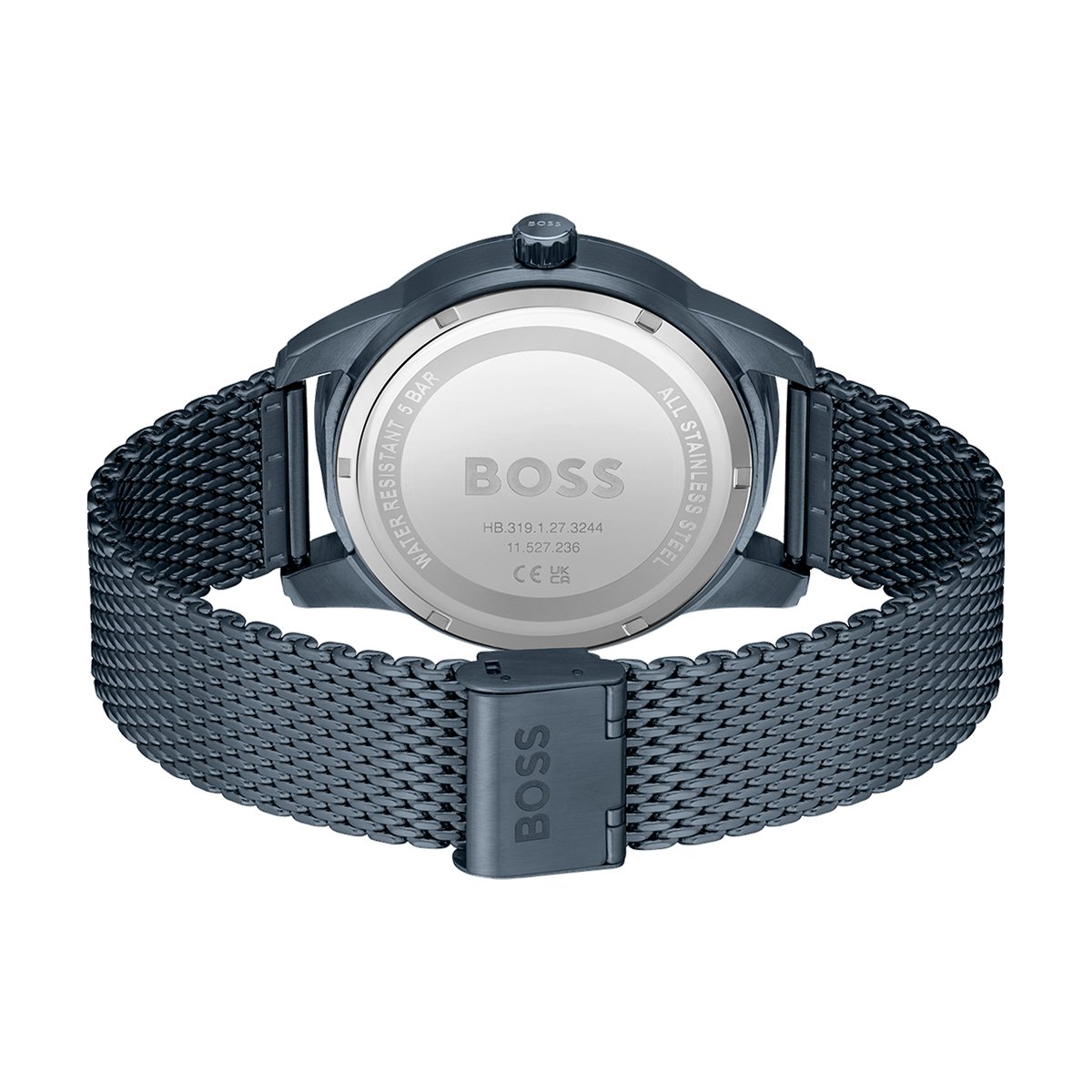 Montre Analogique  SOPHIO AUTO argenté bleu bleu, BOSS