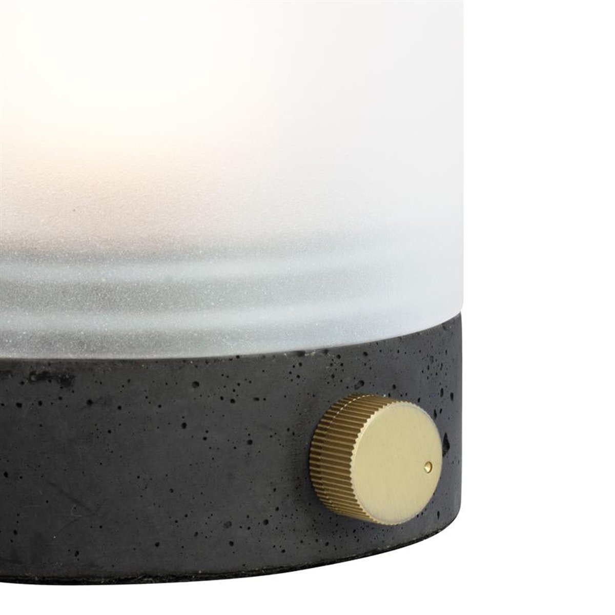 Lanterne en béton gris COZY gris, DYBERG LARSEN