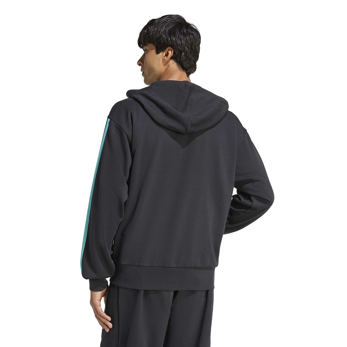 Sweat zippé à capuche Mercedes-AMG Petronas noir, adidas Performance