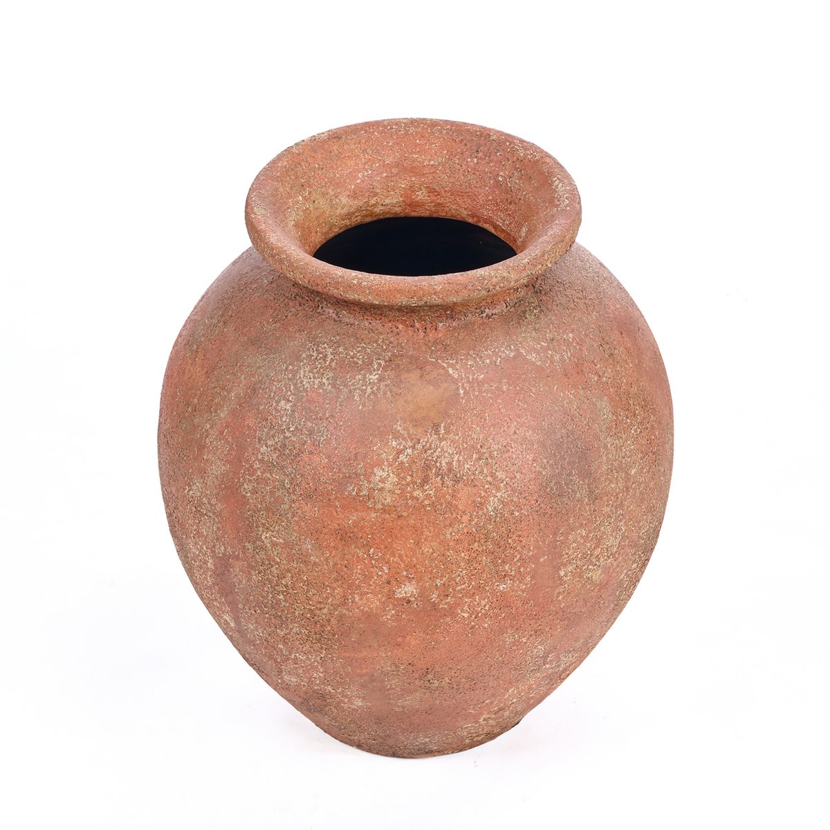 Vase en terre cuite CLAY SILENCE orange, BAZAR BIZAR