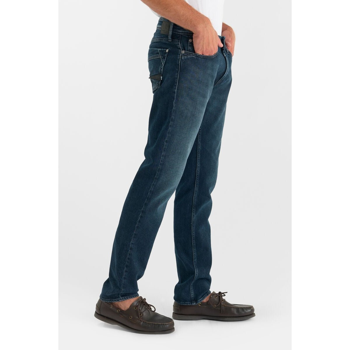 Jeans droite 800/12, longueur 34 blue/black, LE TEMPS DES CERISES