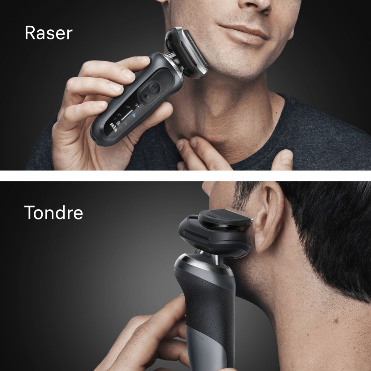 Rasoir électrique Series 7 72-G7200cc Clean&Charge couleur unique, BRAUN