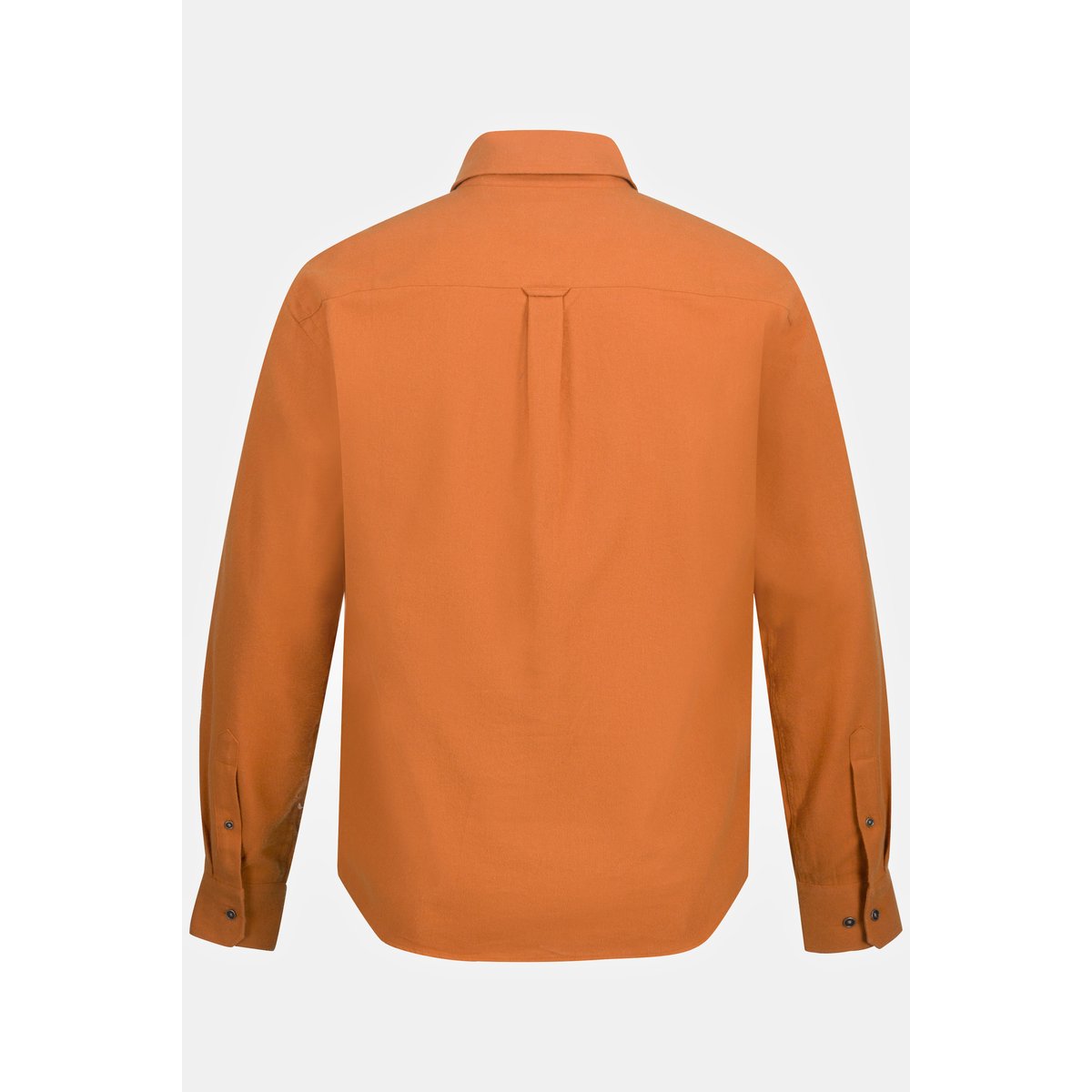 Chemise en flanelle orange de rouille, JP1880